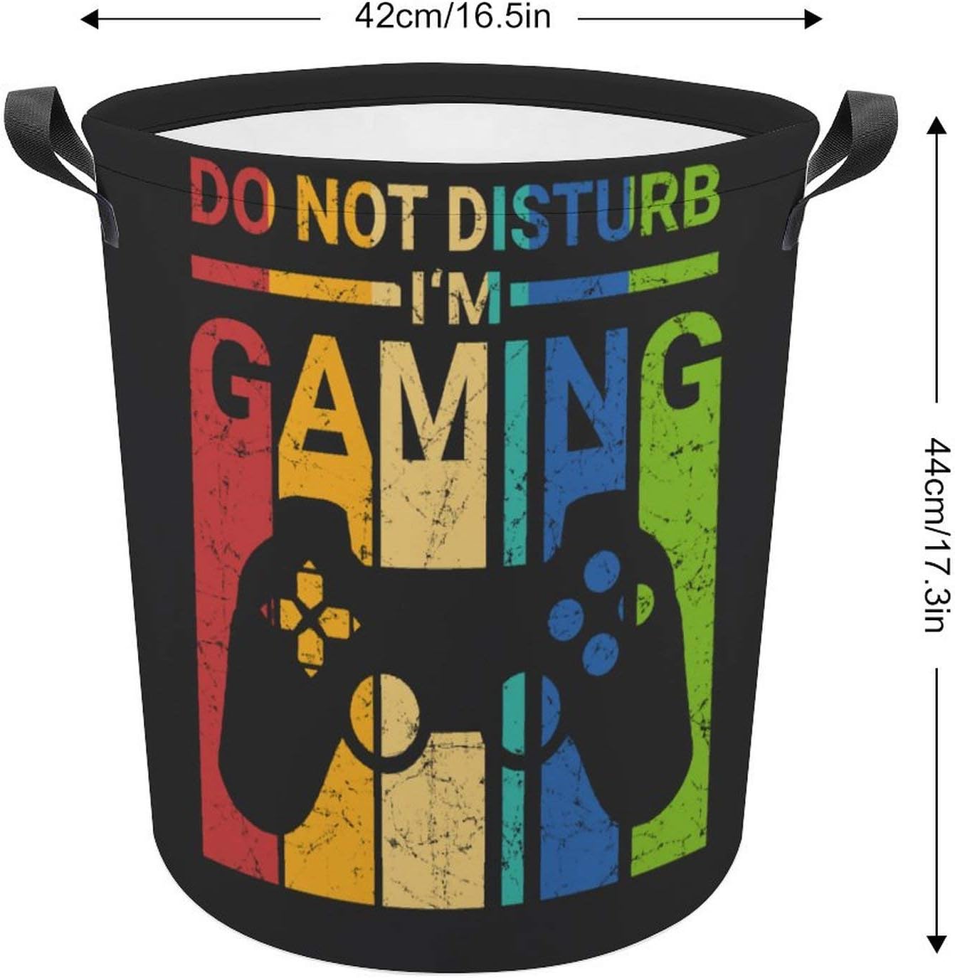 Retro Gamer Funny Laundry Basket