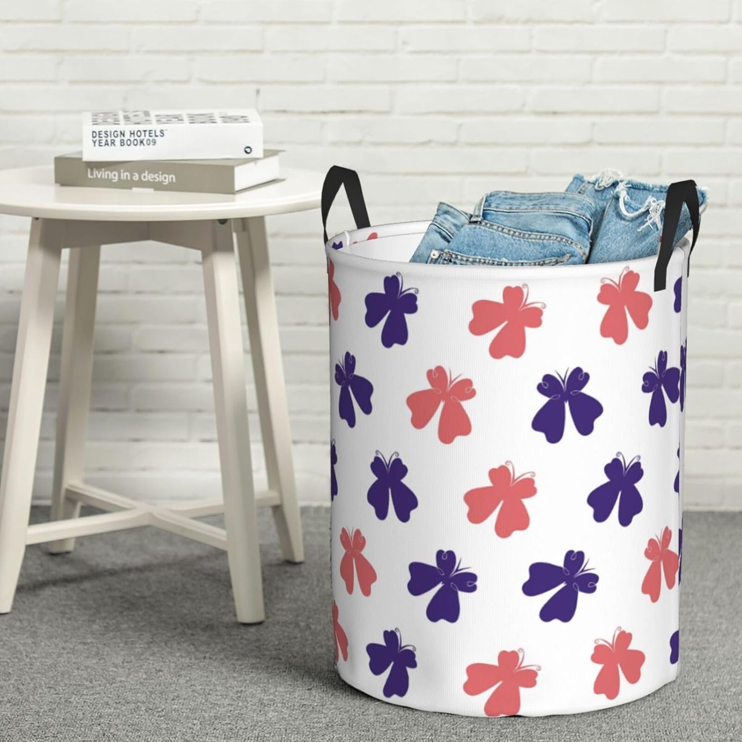 AFHYZY Butterfly Laundry Hamper