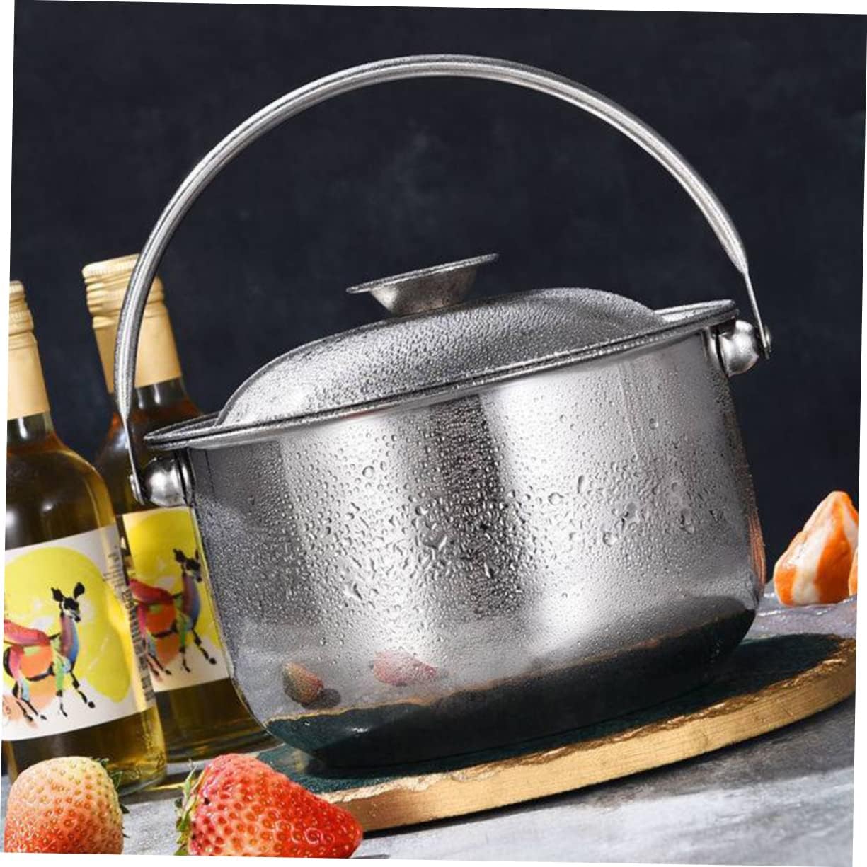 MOTHNURStainless Steel Mixing Bowls Set with Lid for Cooking