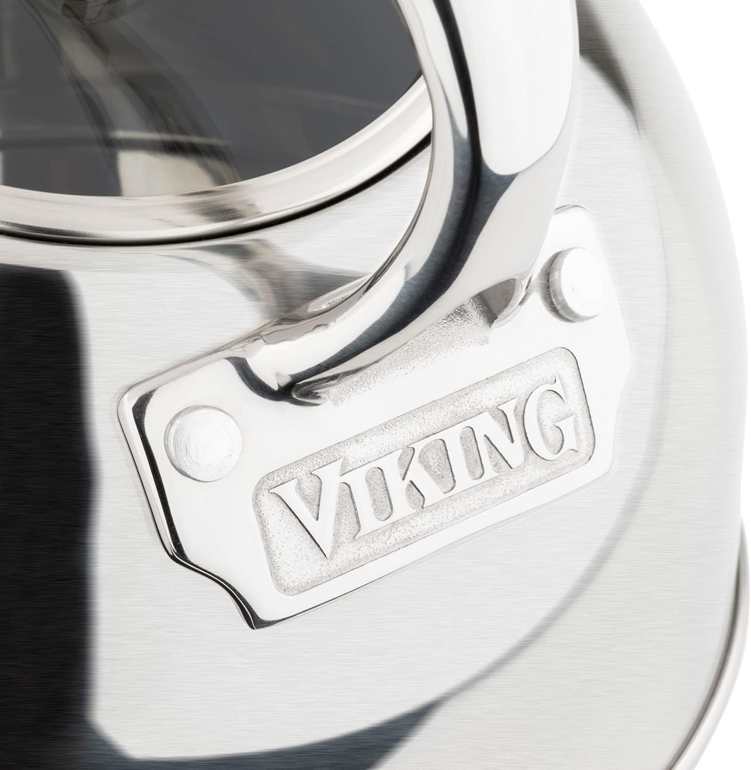Viking 3-Ply Stainless Steel Whistling Tea Kettle 26 Quart