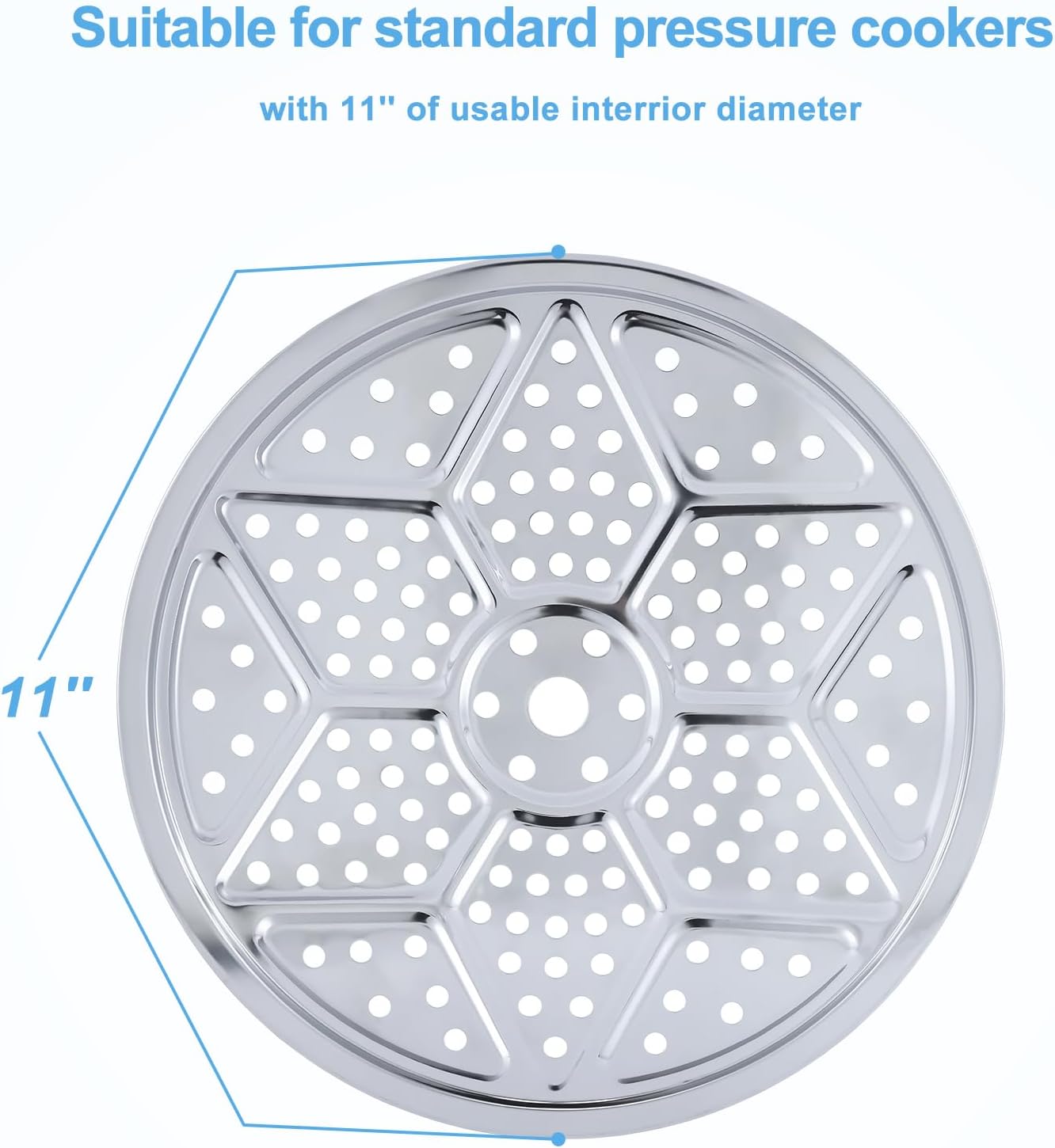 2Pcs Premium Stainless Steel Pressure Canner Rack
