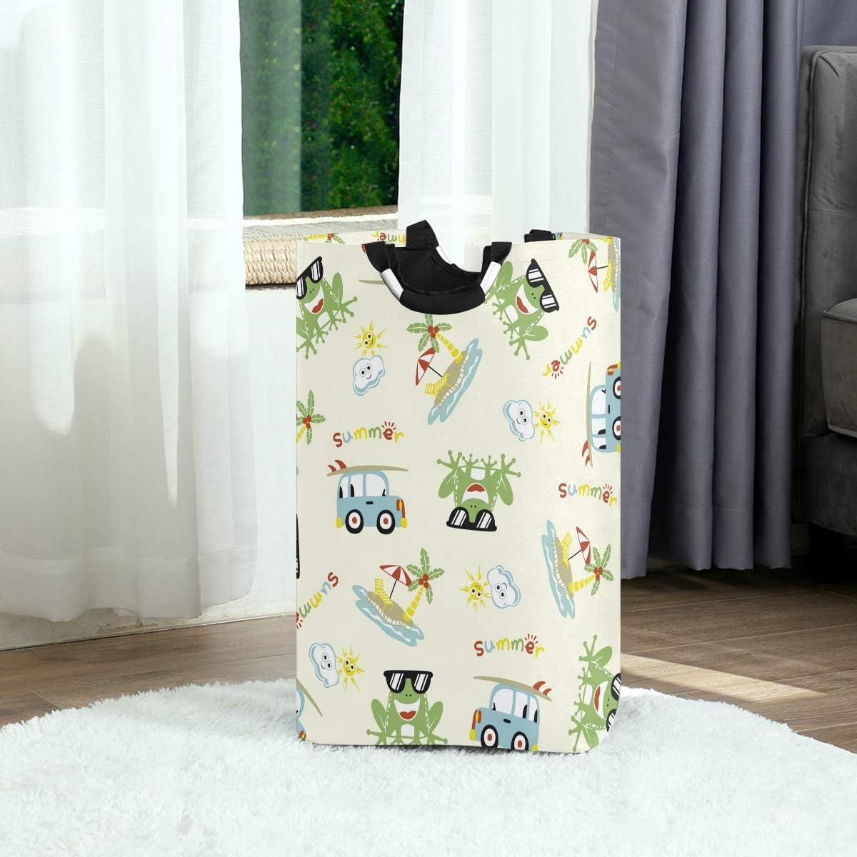 MOYYO Summer Kids Folding Laundry Organizer
