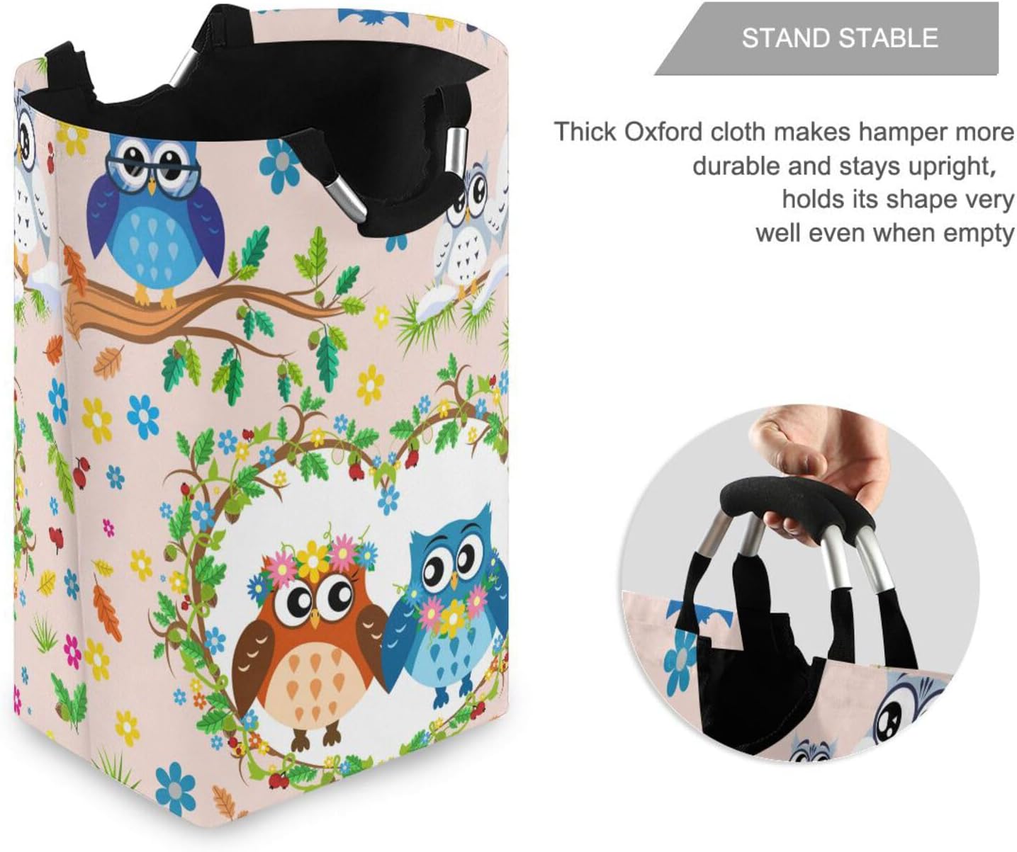 Owl Laundry Hamper