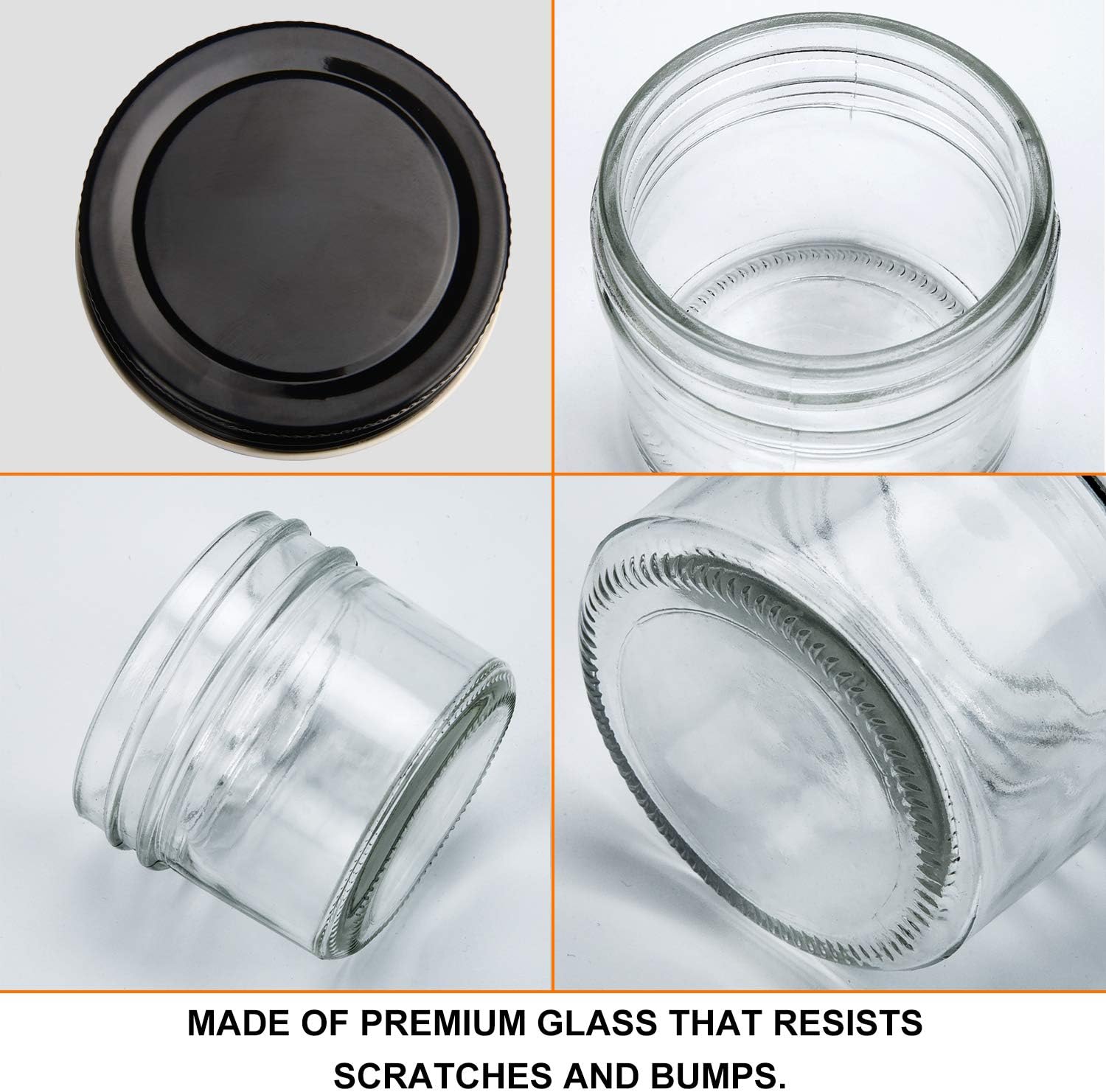 4oz Glass Jars Small Canning Jars