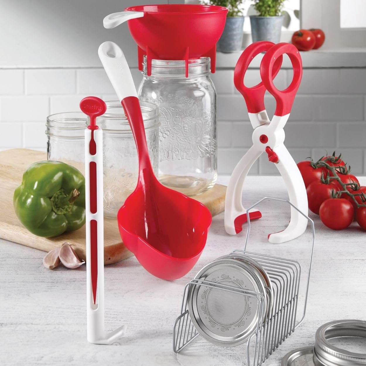 Starfrit Canning Set Medium Red
