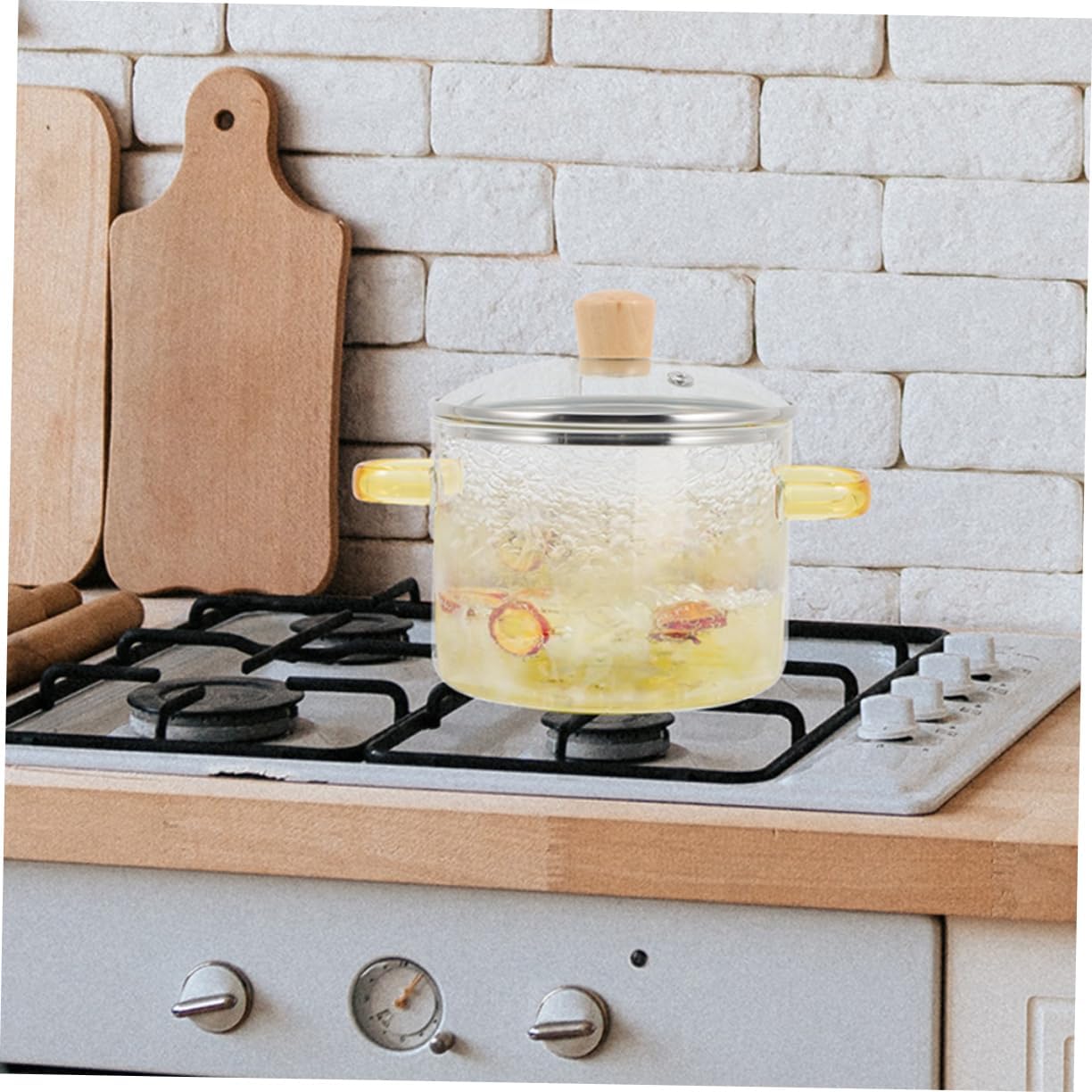 NAMOARLY Glass Stew Pot