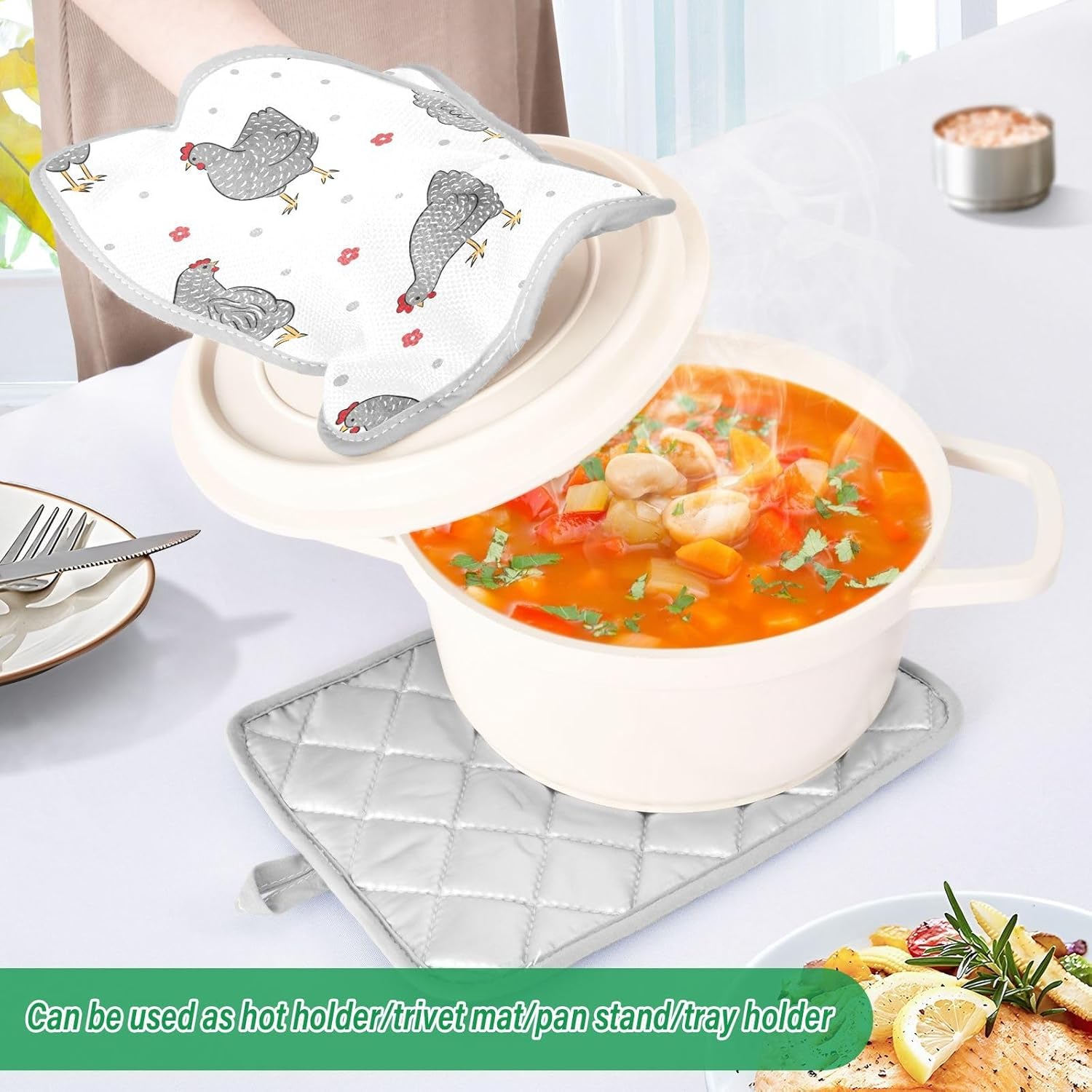 High-Temp Chicken Baker Thermal Pots Set
