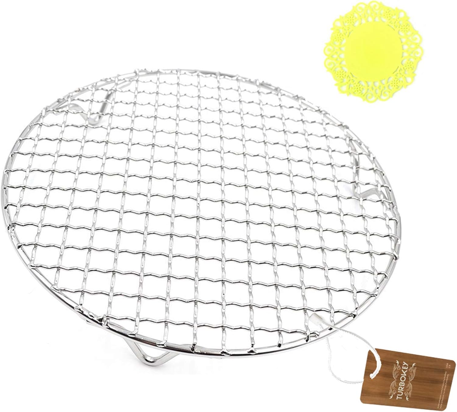 Turbokey Heavy-Duty Stainless Steel Barbecue Cooling Rack