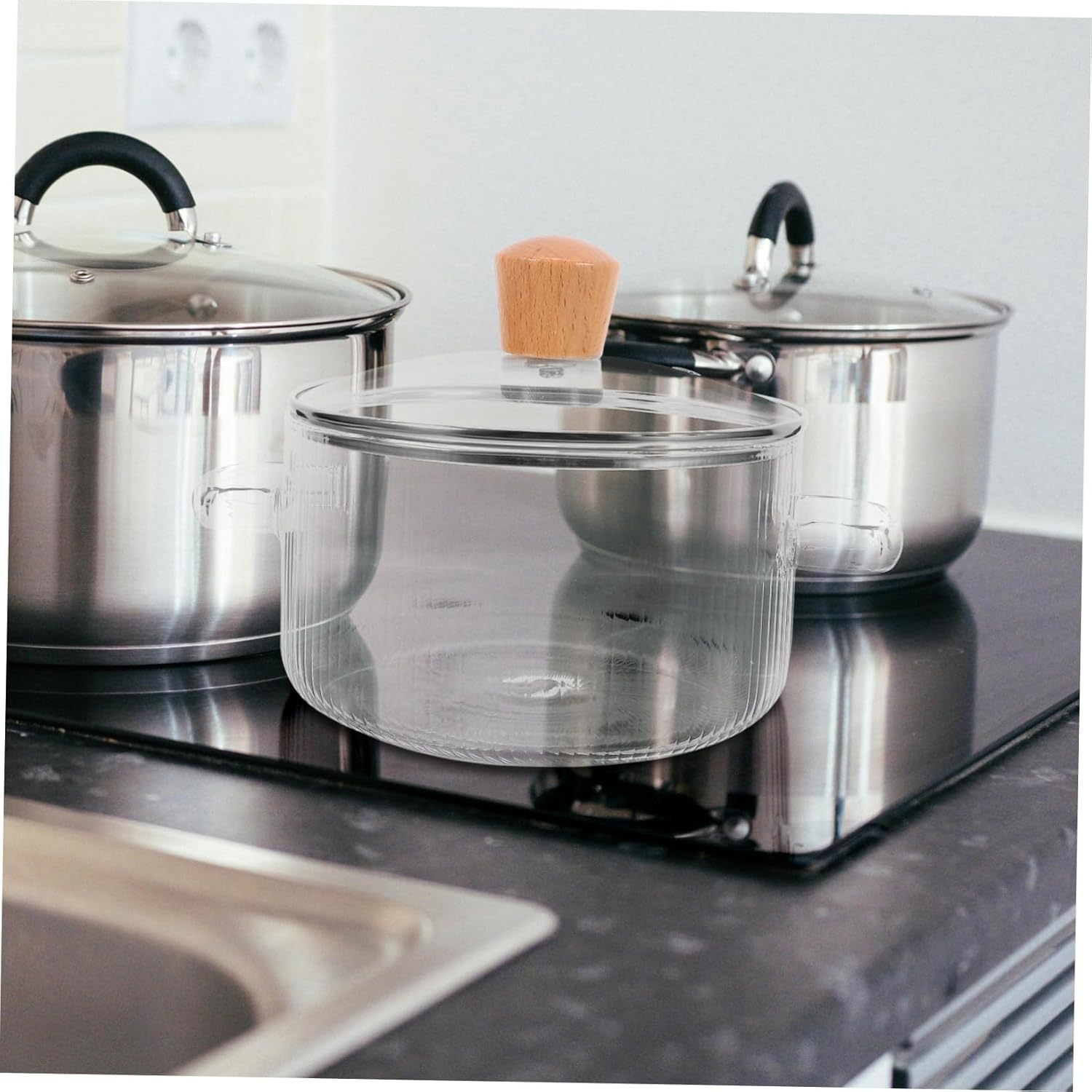 Zerodeko Instant Noodle Bowl Multi-Stove for Soup Stew Braising More