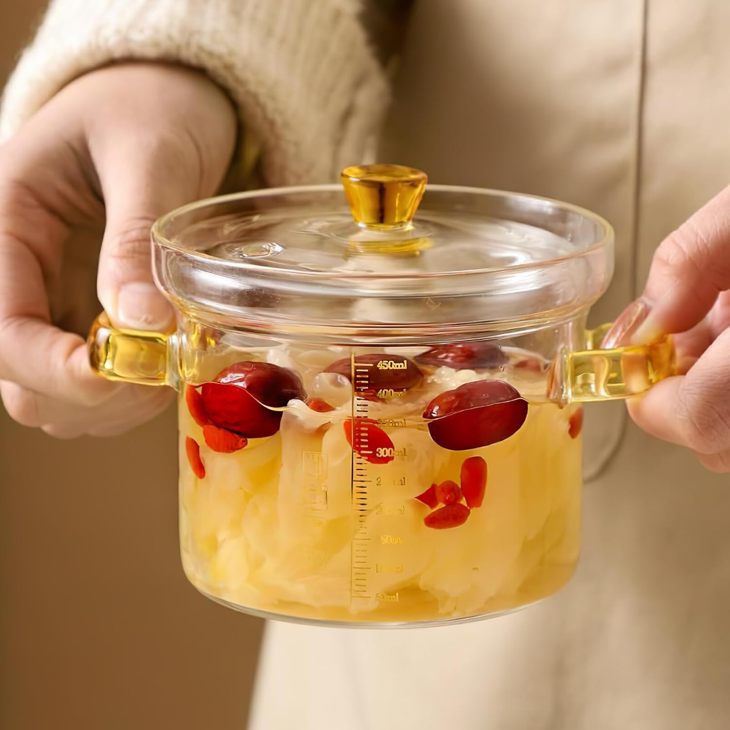 PrettyZoom Glass Saucepan