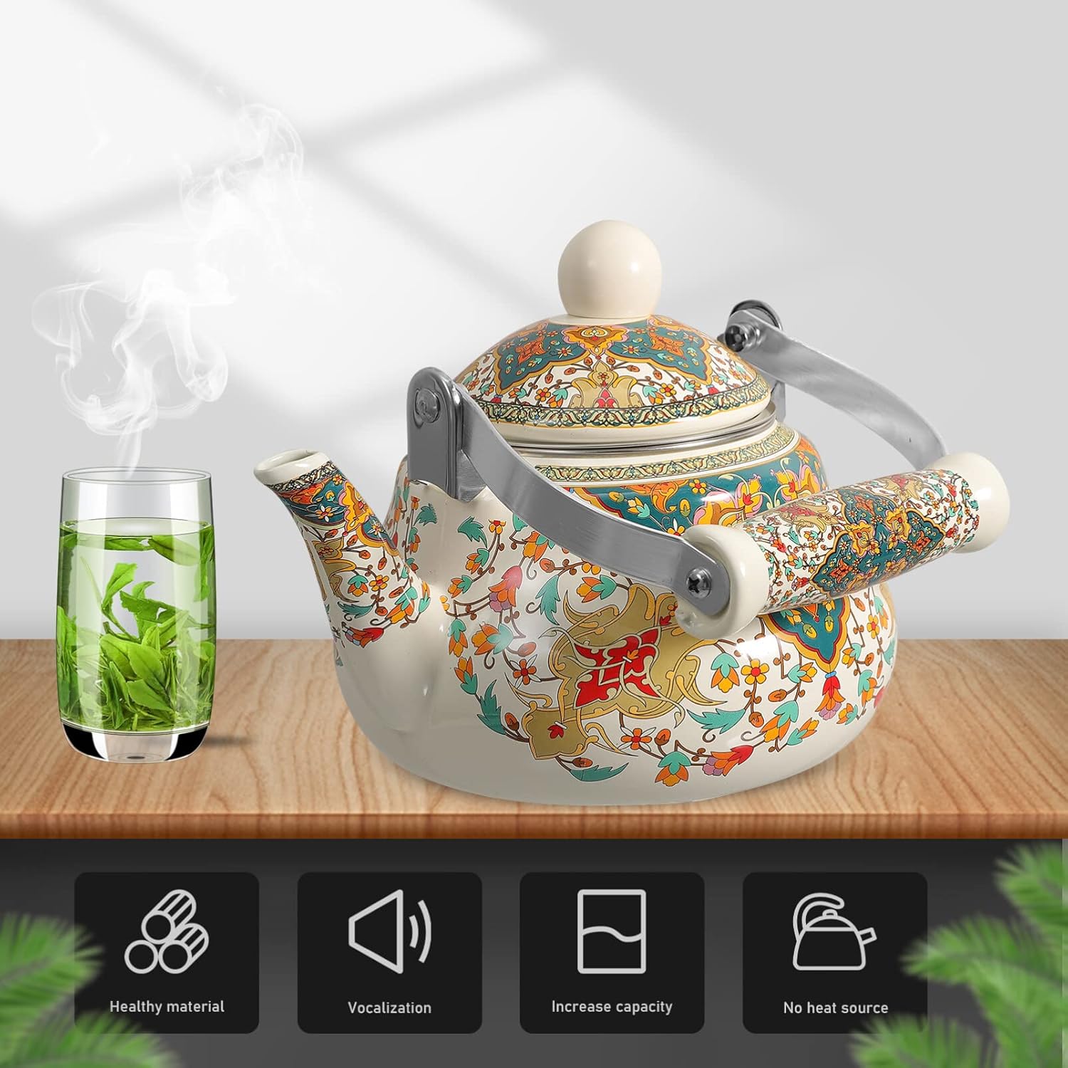 Bristle-Bottom Tea Kettle