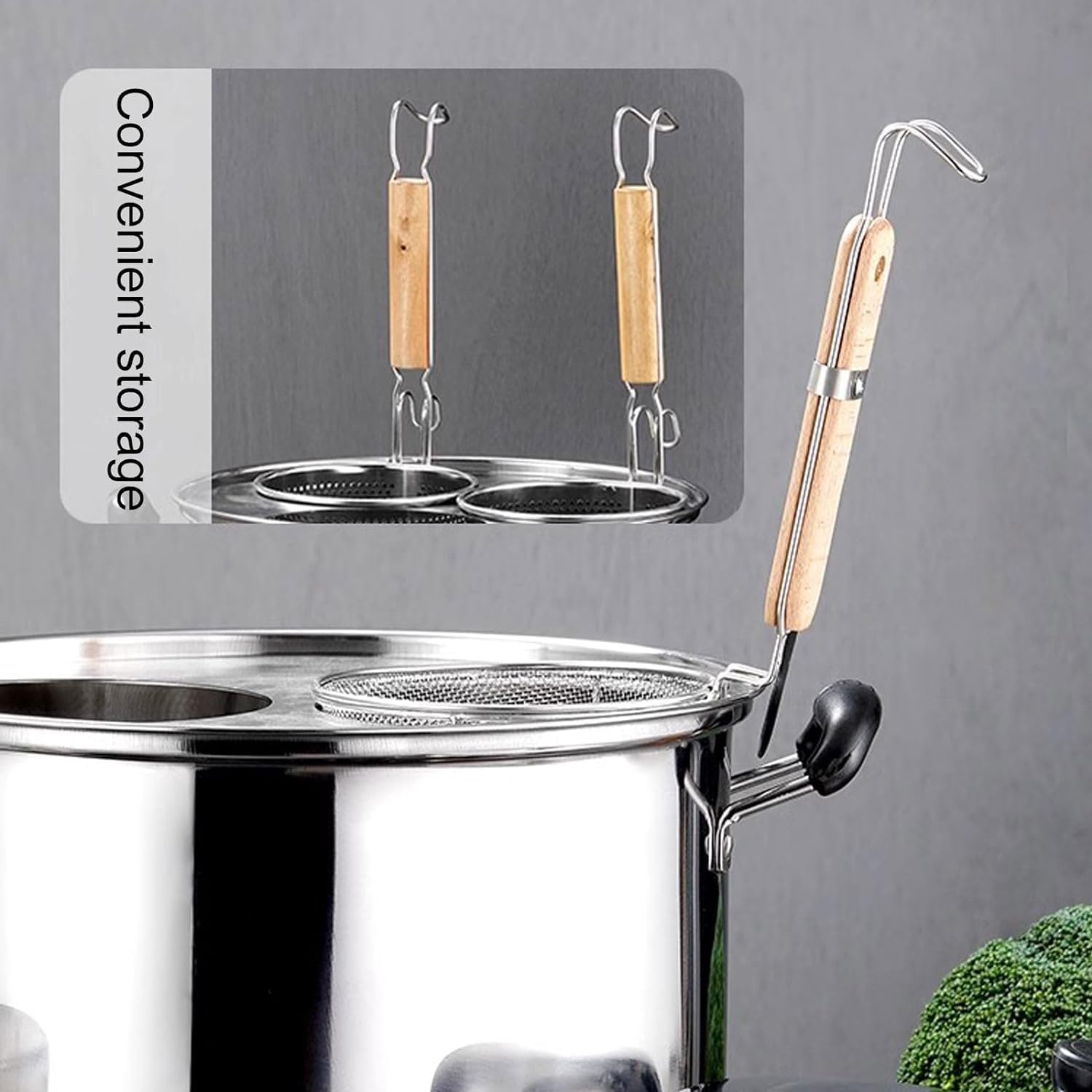 UNbit 234-Piece Stainless Steel Pasta Pot Set with Colander and Lid