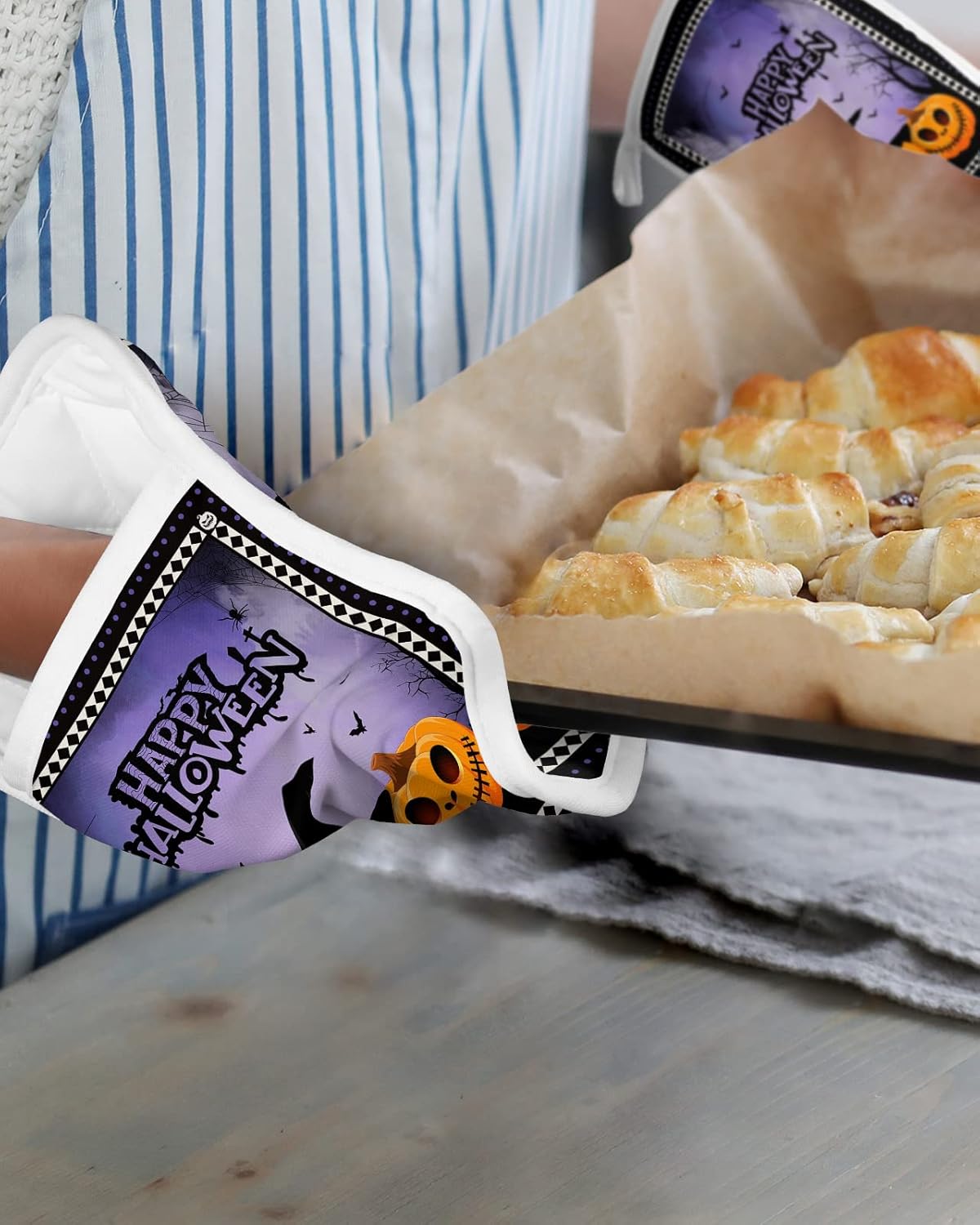 Pumpkins Spooky Pot Holder Set