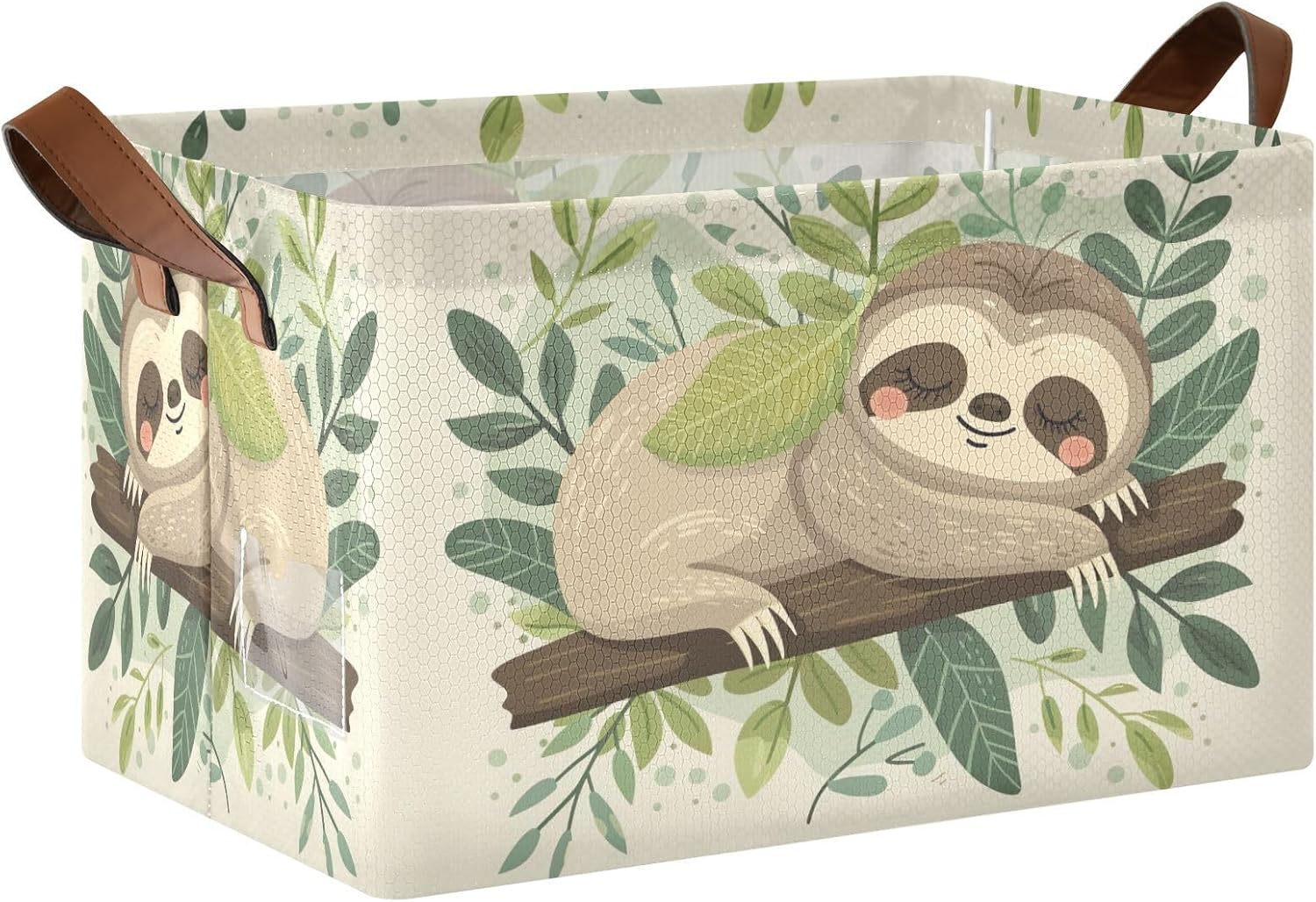 Sloth Storage Basket Collapsible 32L Waterproof - Perfect for Organisation