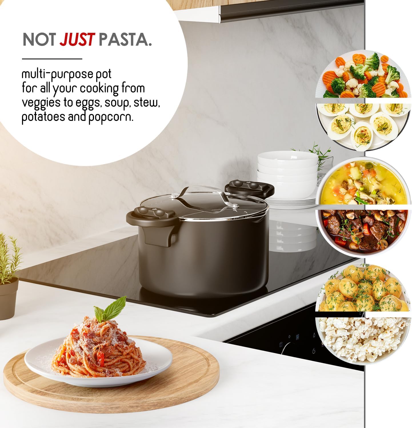EATEX Pasta Pot