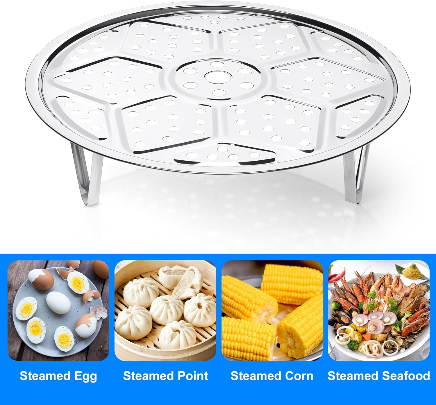 2-Piece Stainless Steel Pressure Canner Rack