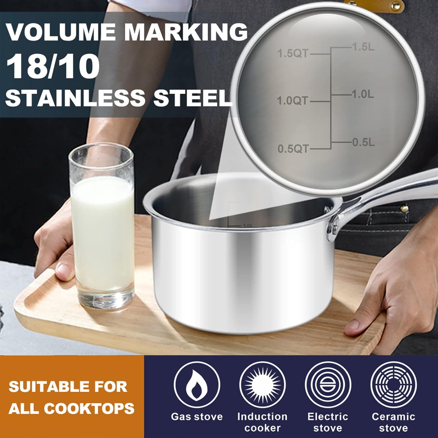 15 Quart Stainless Steel Pot Vegetable Steamer