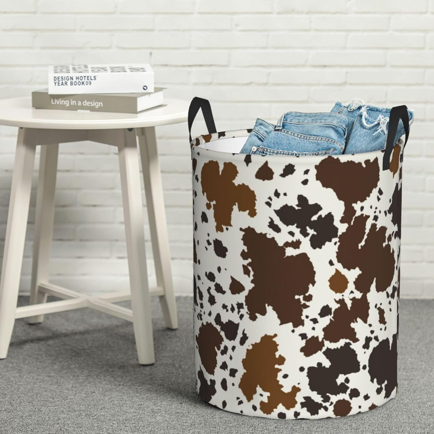 Eco-Friendly Space-Saving Folding Laundry Hamper for Family Storage