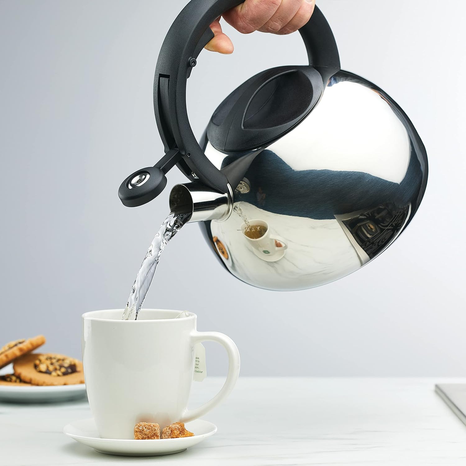 Farberware Stainless Steel Teakettle - Quicken the Brew