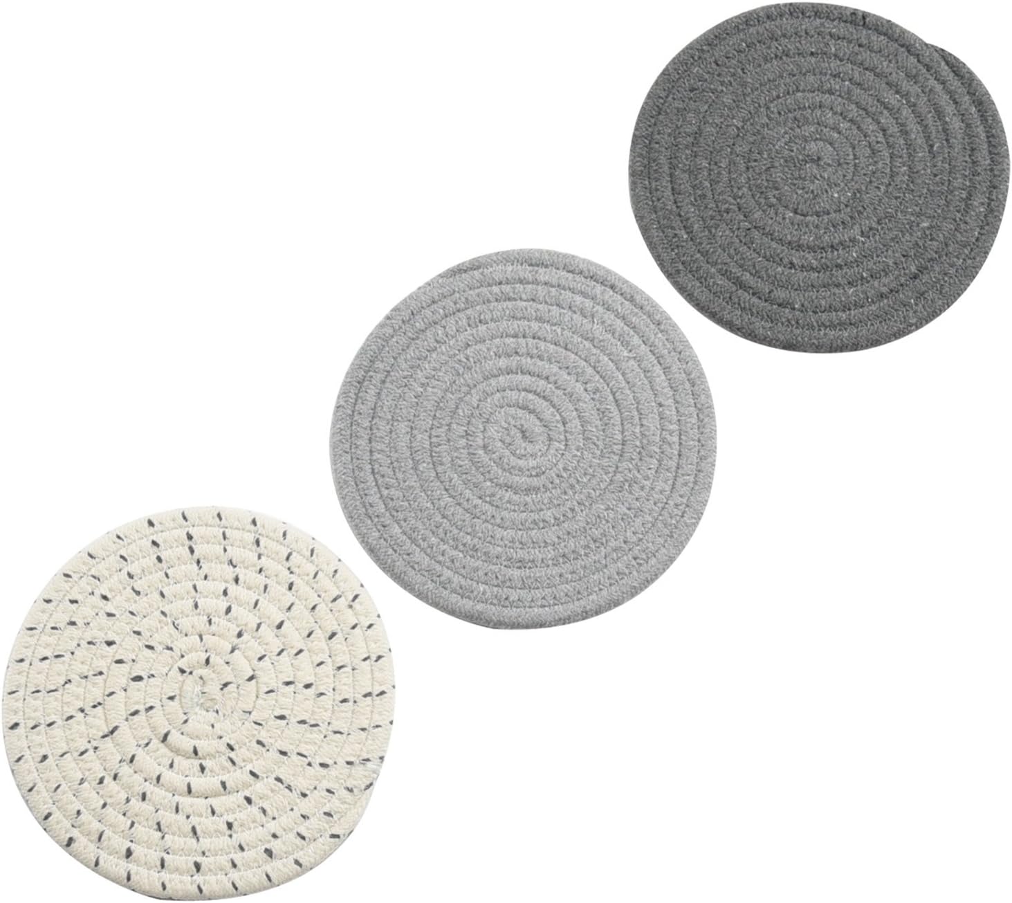 Potholders Set - Heat-Resistant 100 Cotton