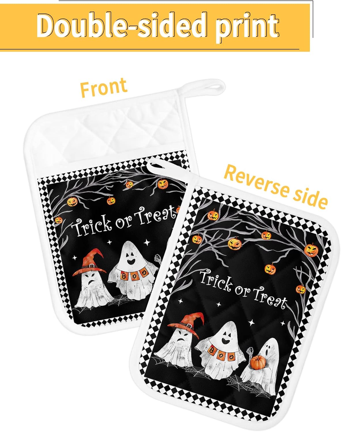 Halloween Ghost Pumpkins - Recharge Your Cooking Pots