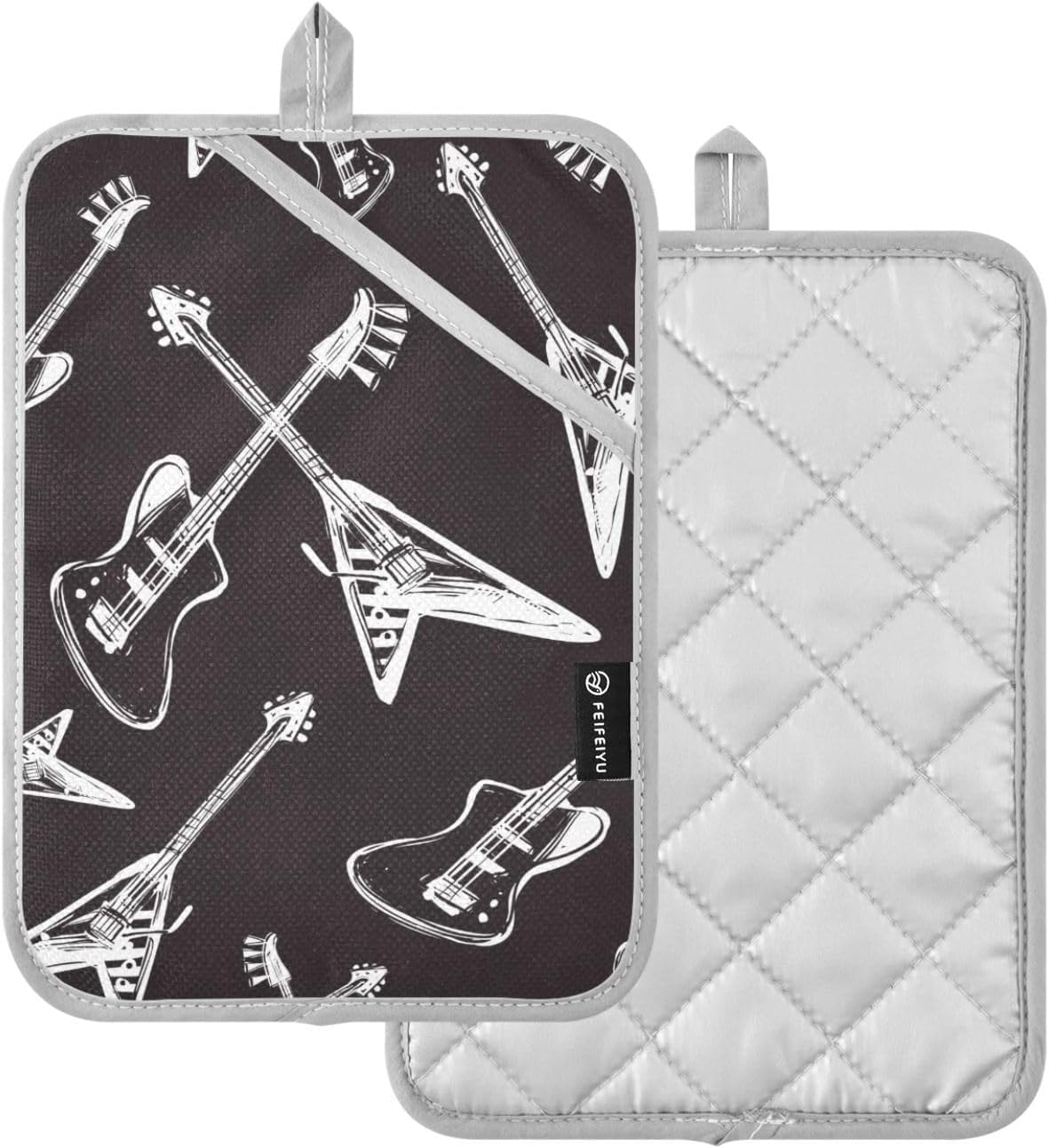 Tasty Kitchen Essentials Dual-Purpose Heat-Resistant Potholder Set for Cooking Baking