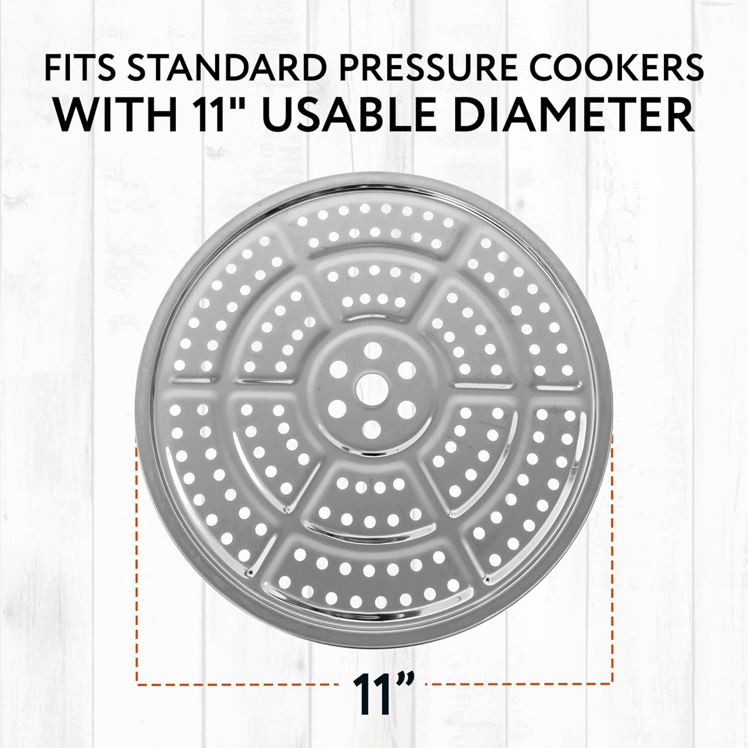 Precise 2-Pack Stainless Steel Pressure Canner Rack