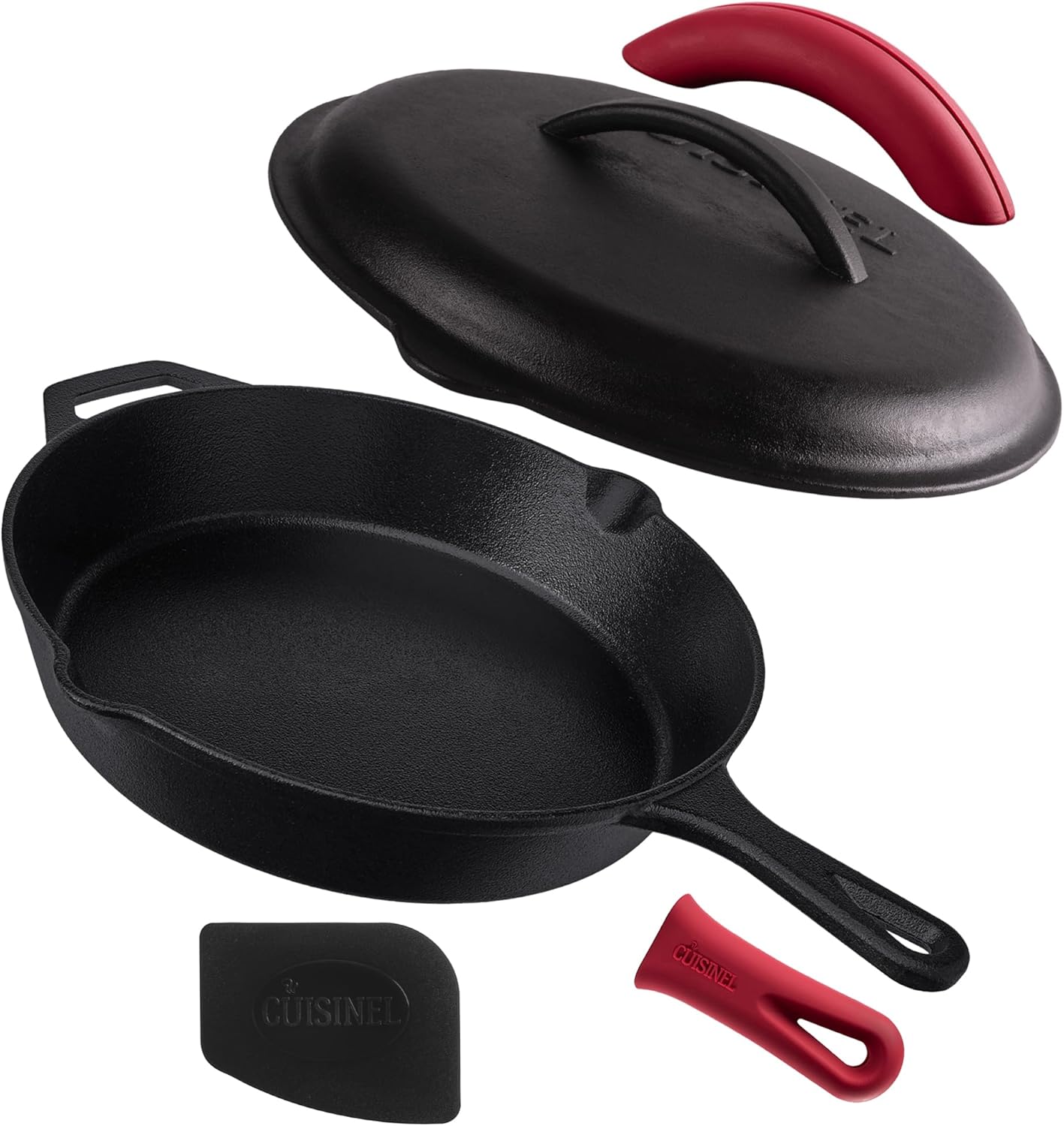 Perfect 12-inch Cast Iron Skillet for Grill Fry and More