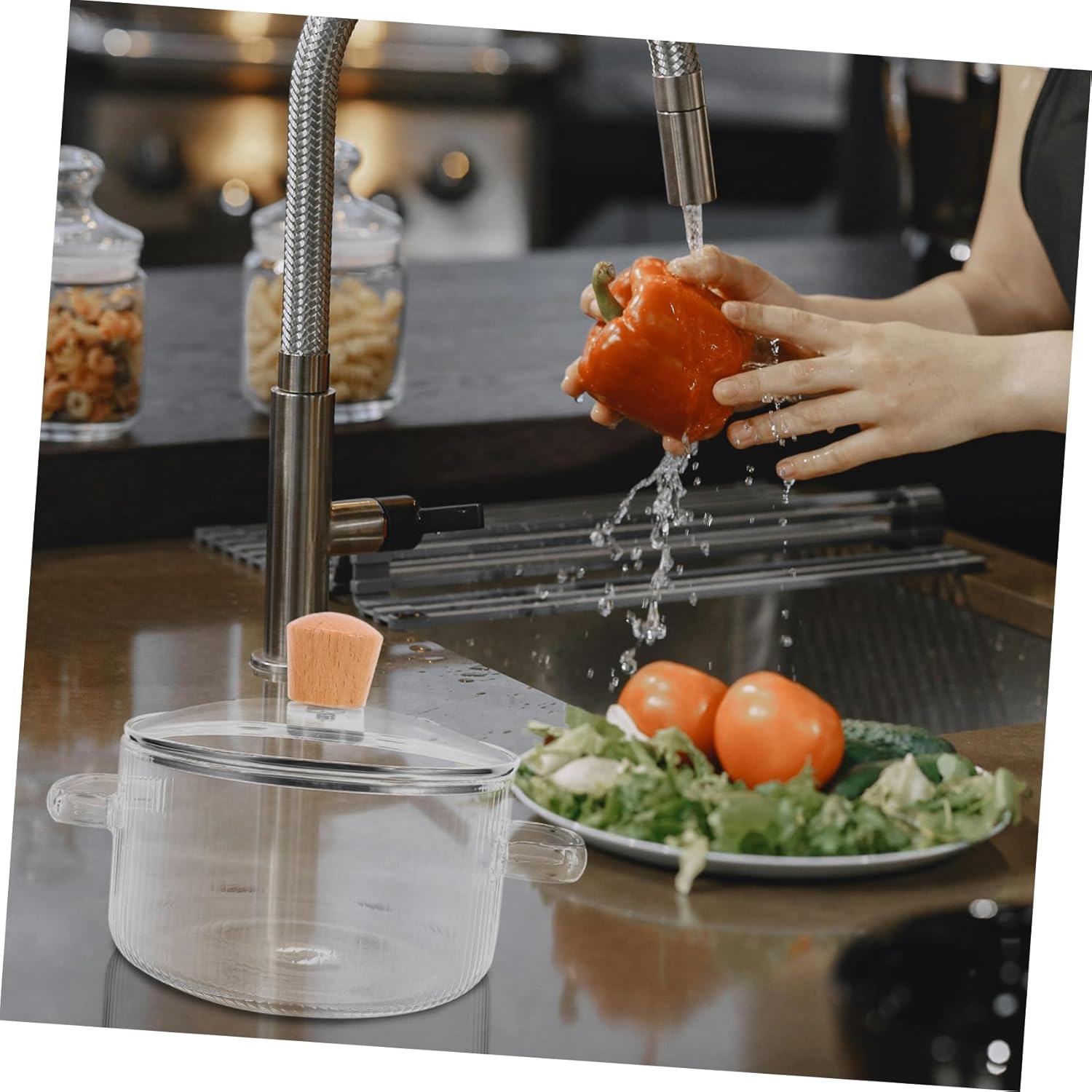 Zerodeko Instant Noodle Bowl Multi-Stove for Soup Stew Braising More