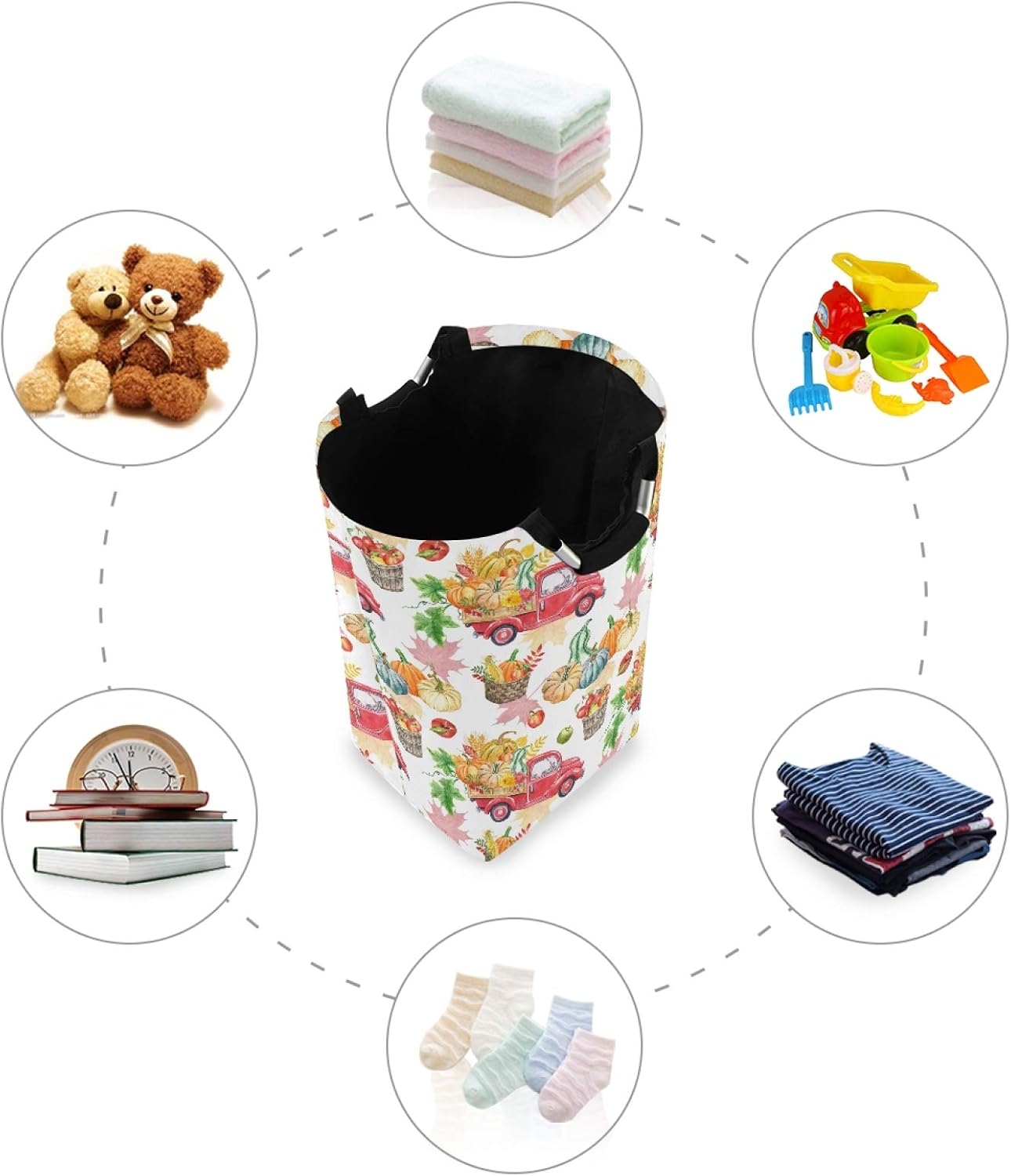 Collapsible Storage Hamper for Kids