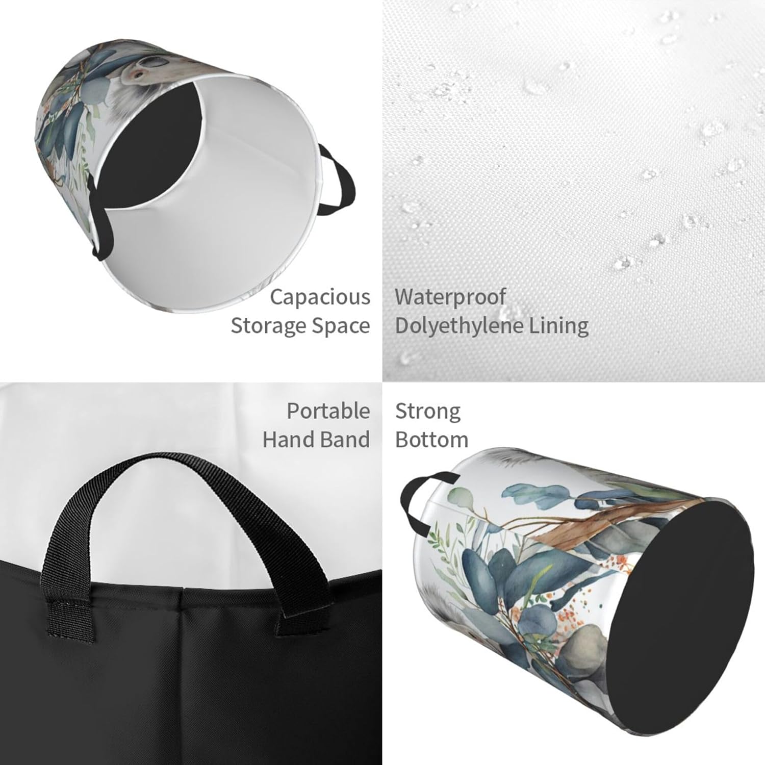 aHaBiKas Collapsible Laundry Basket
