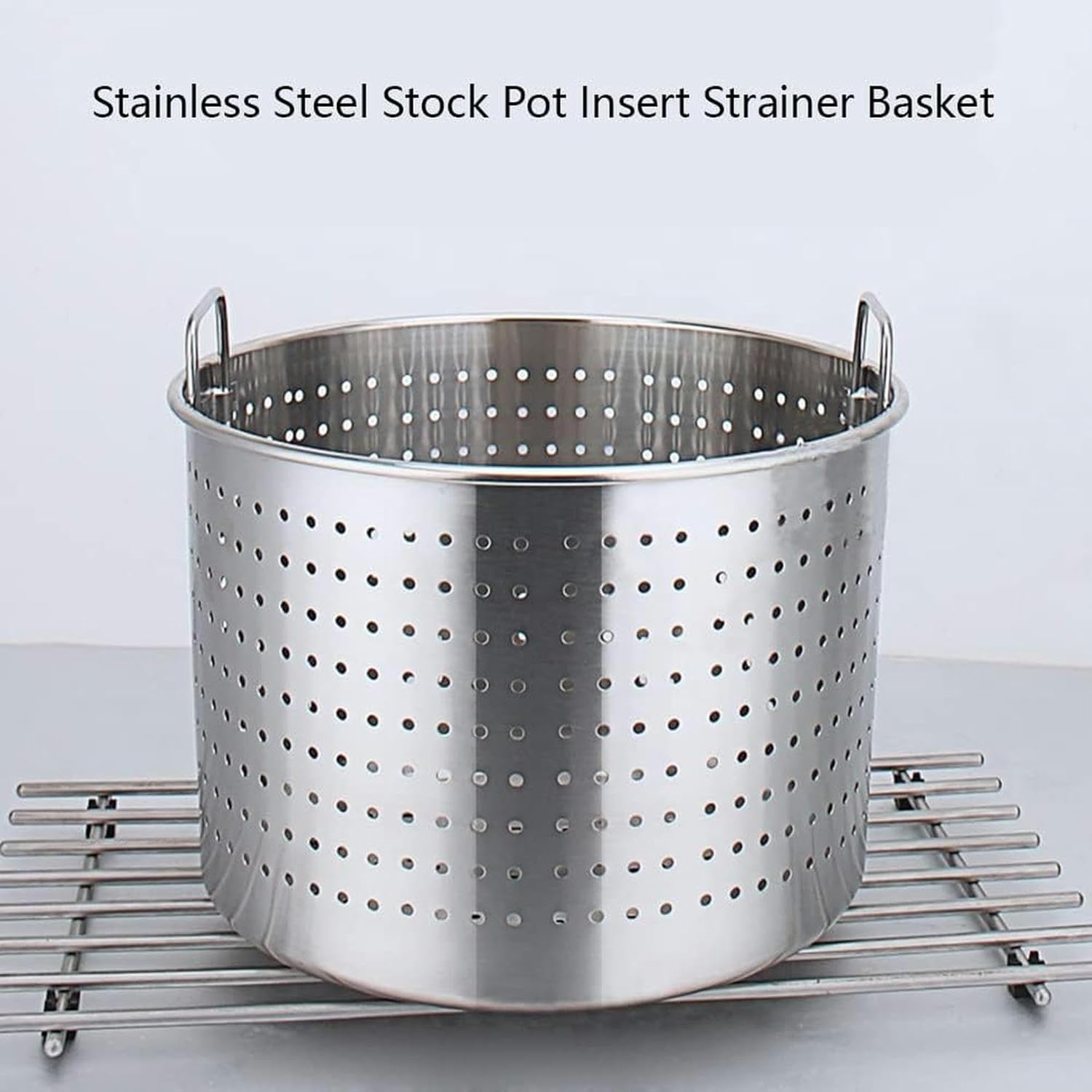WZGLODStainless Steel Seafood Steamer Basket boils pot Home Kitchen Essential