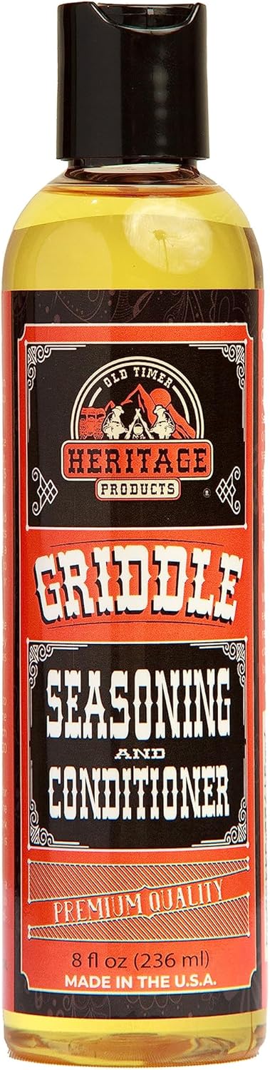 Grill with PrecisionHeritage Griddle Oil