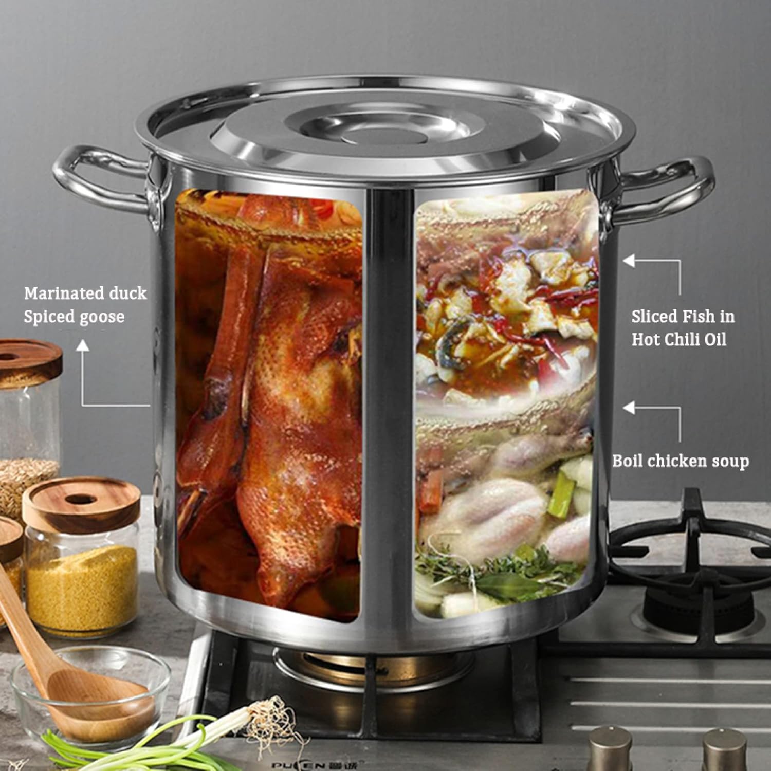 Upgrade Your Cooking with the AIZYR 45Qt Stainless Steel Stockpot