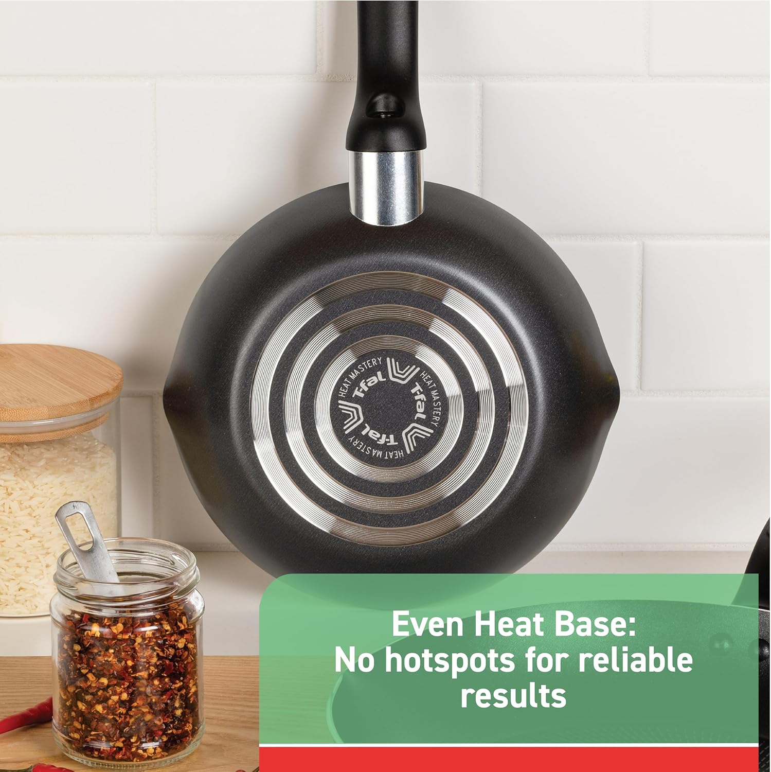 Sturdy 3-Quart T-Fal Nonstick Handy Pot with Glass Lid