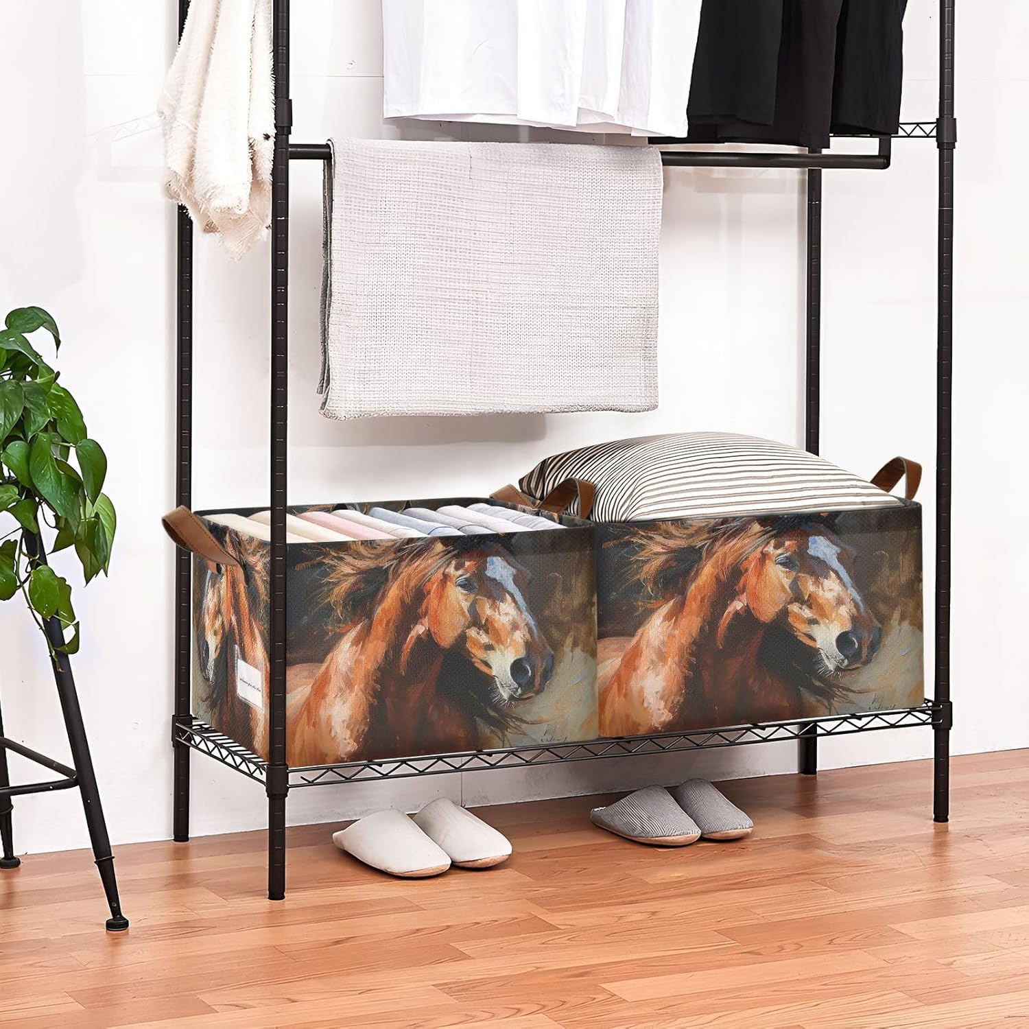 Horse Storage Basket - 32L Large