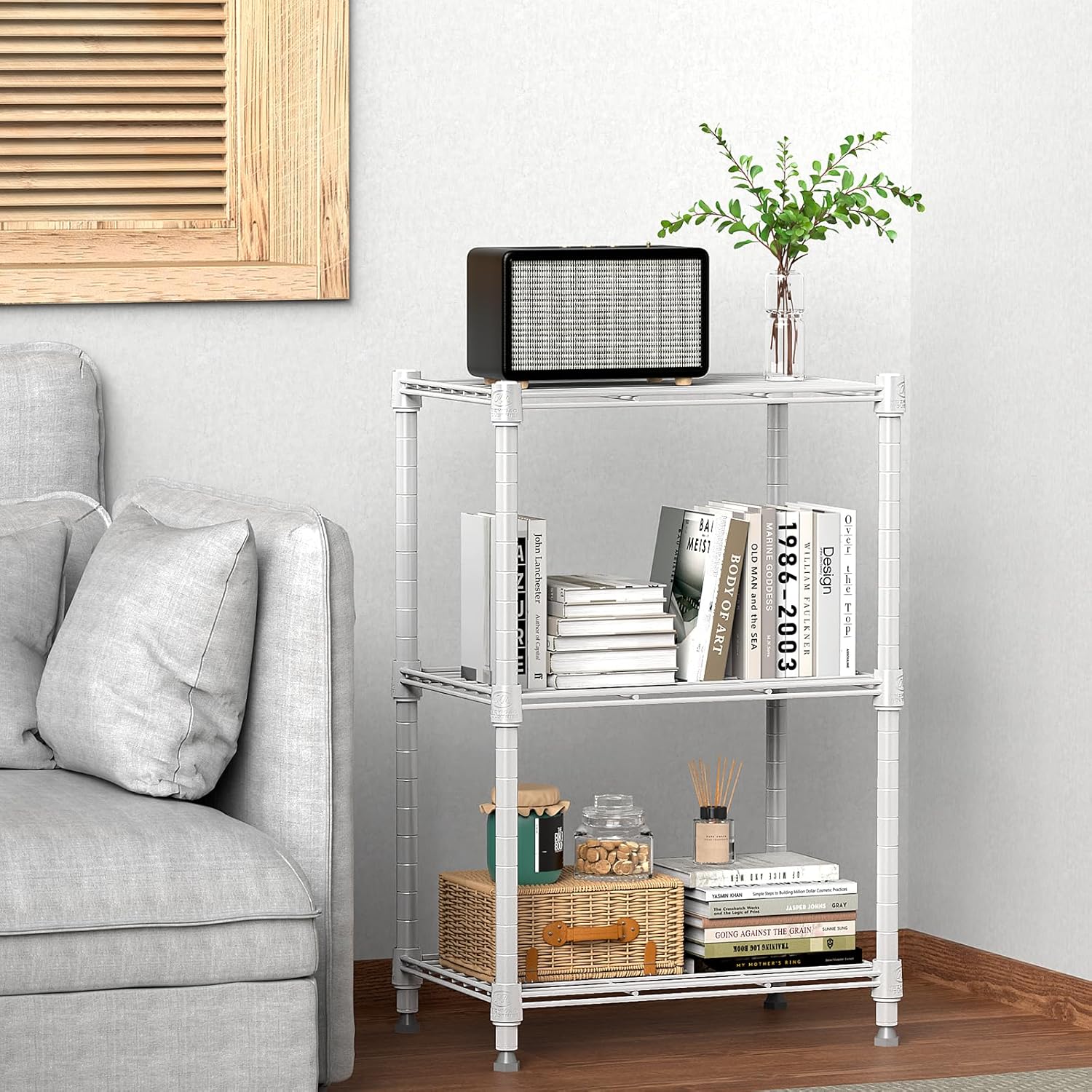 Versatile 450 lbs Steel Wire Storage for Home Kitchen