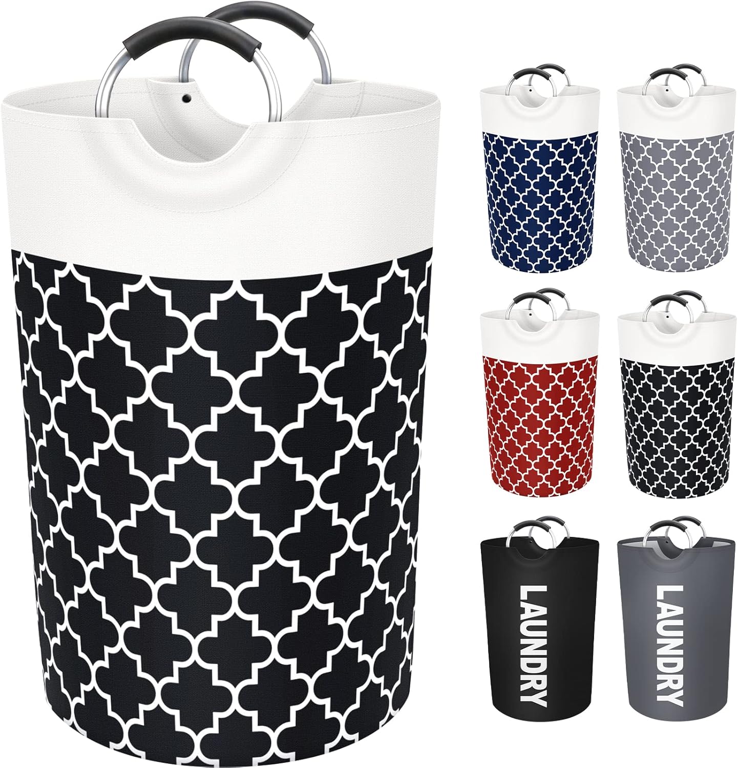 Collapsible Easy Fold Laundry Hamper for College