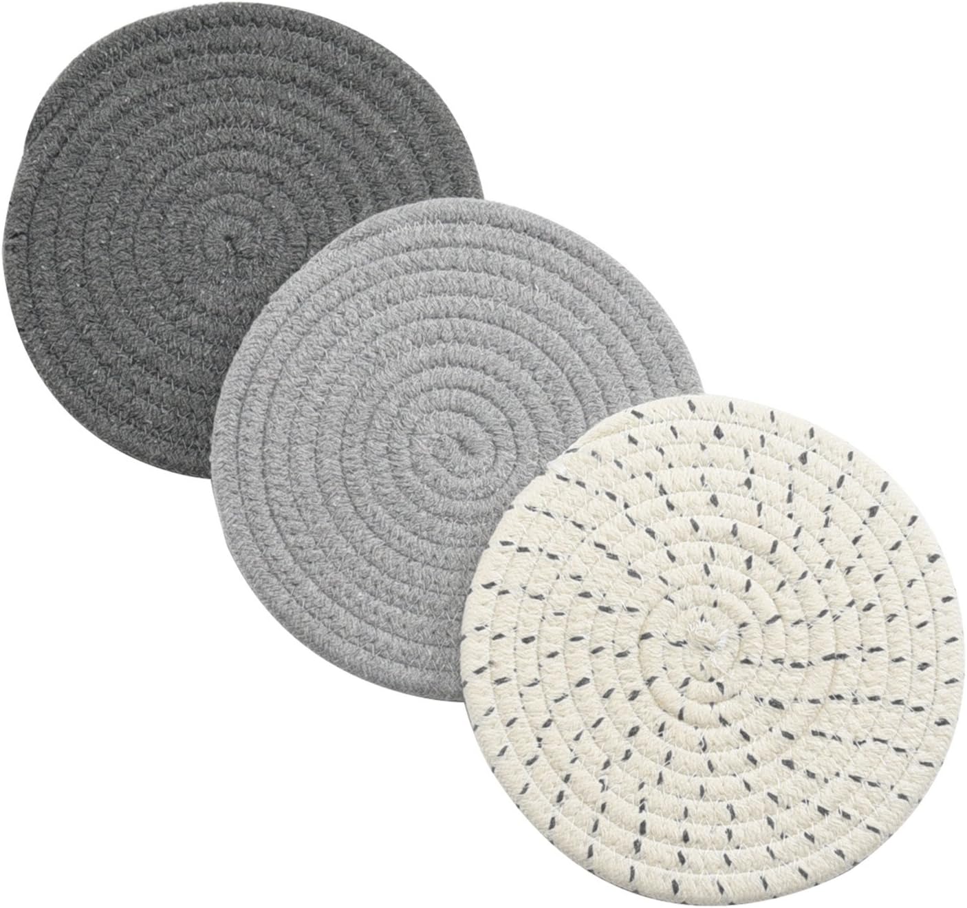Potholders Set - Heat-Resistant 100 Cotton