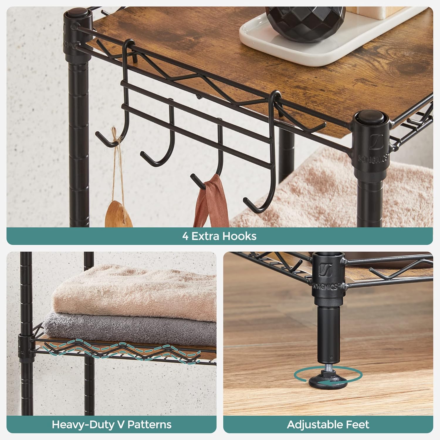 Space-Saving Bathroom Shelf