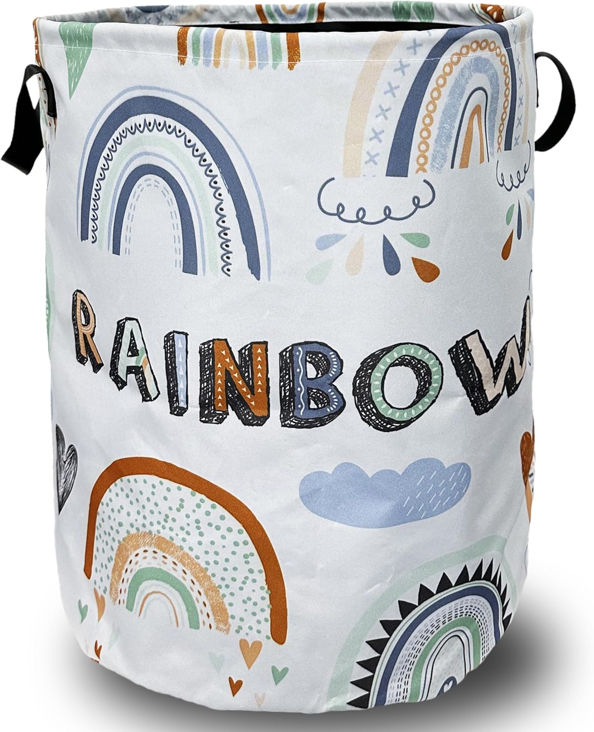 Cute Rainbow Functional Laundry Basket