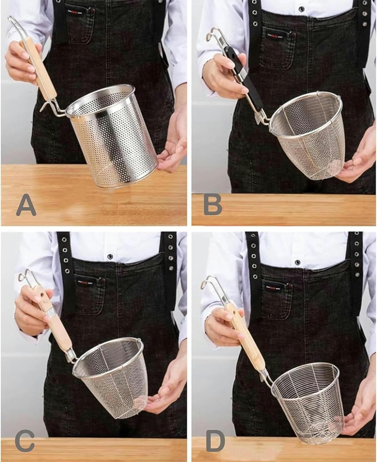 Stainless Steel Stockpot with Colander Induction Compatible