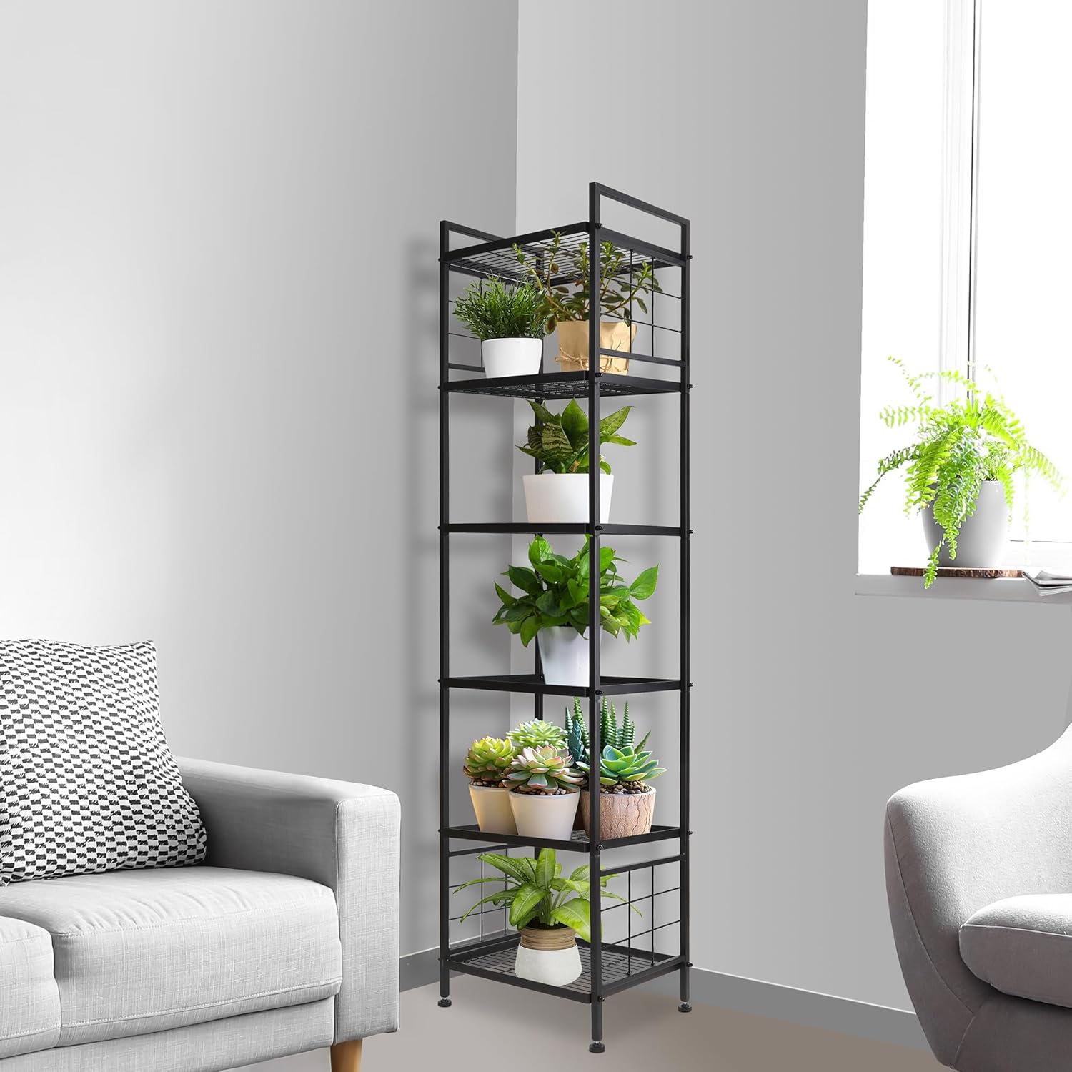 Sturdy Metal Storage Shelf