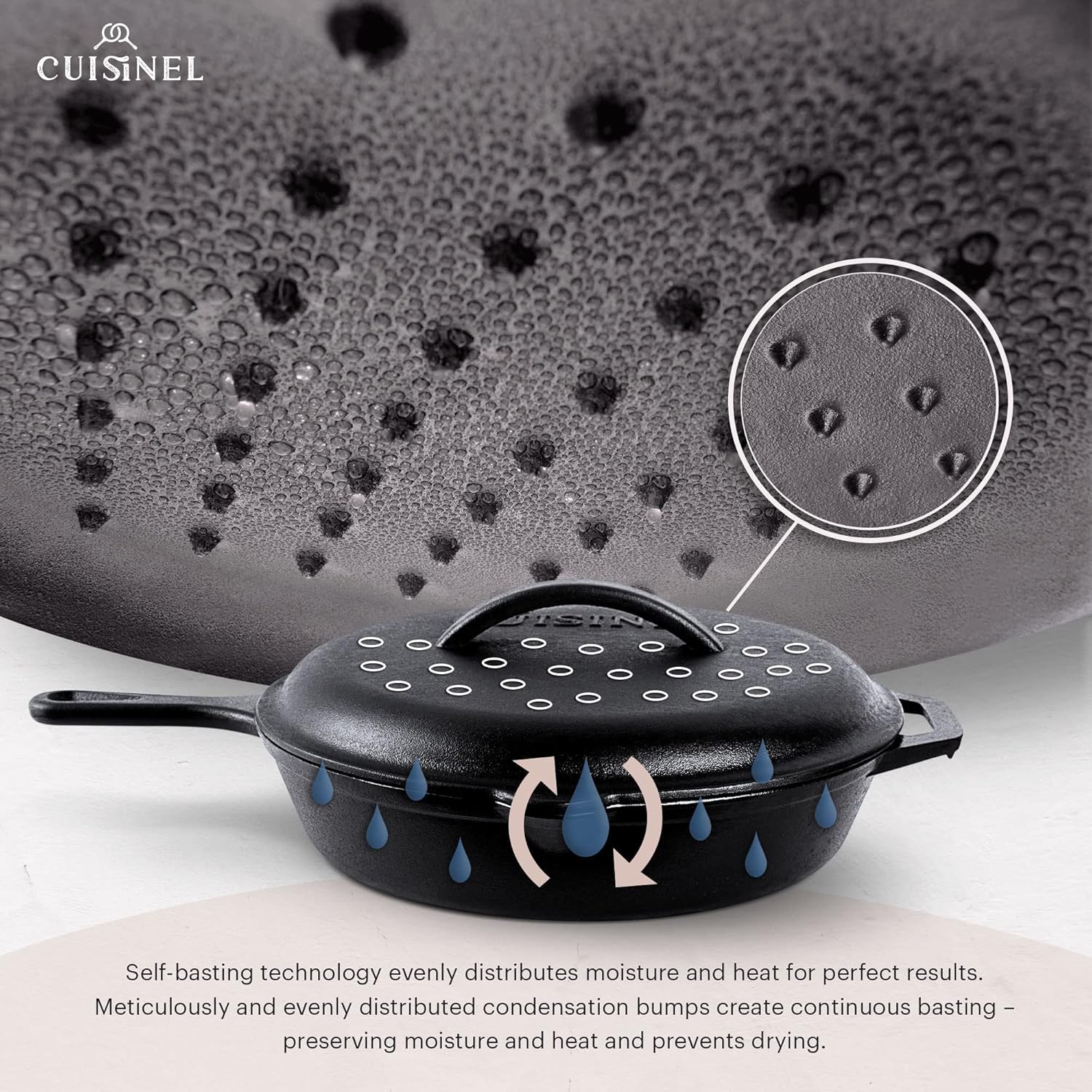 Perfect 12-inch Cast Iron Skillet for Grill Fry and More