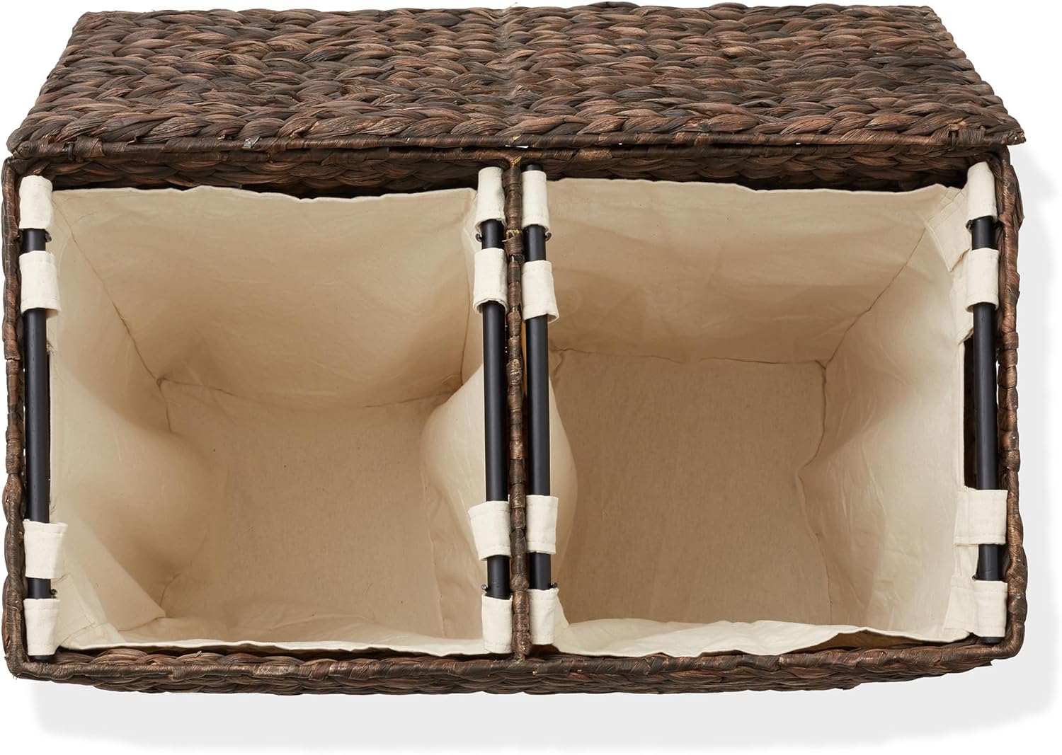 Casafield 2-Section Laundry Hamper
