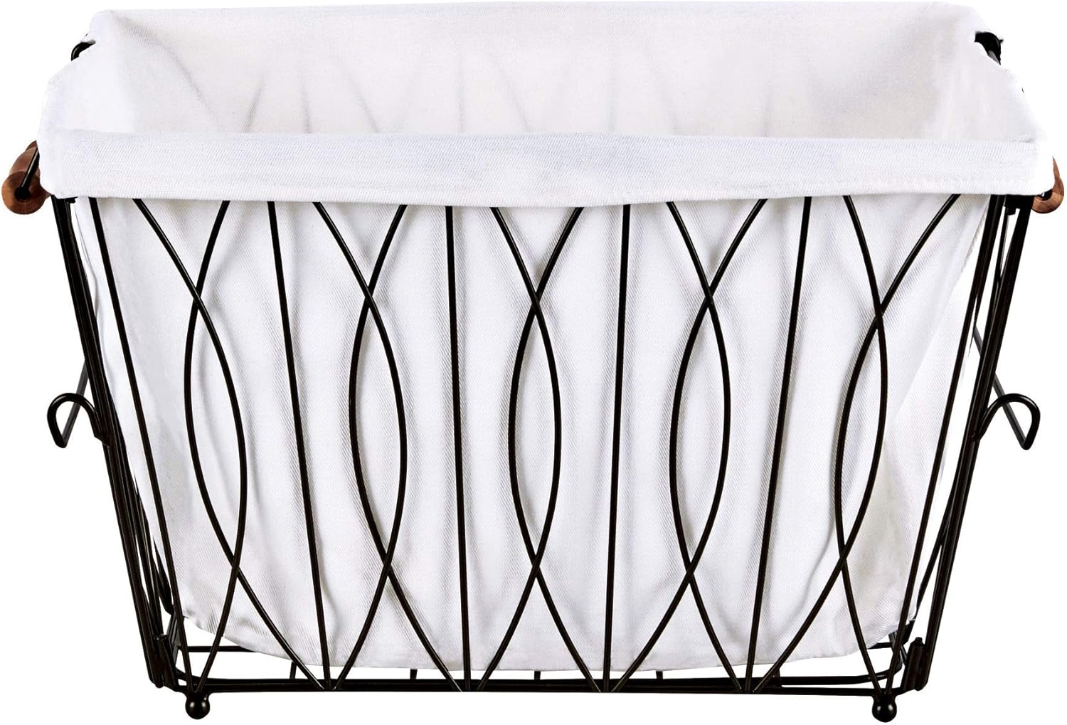 Artesa Verona Collapsible Laundry Cart Black Large