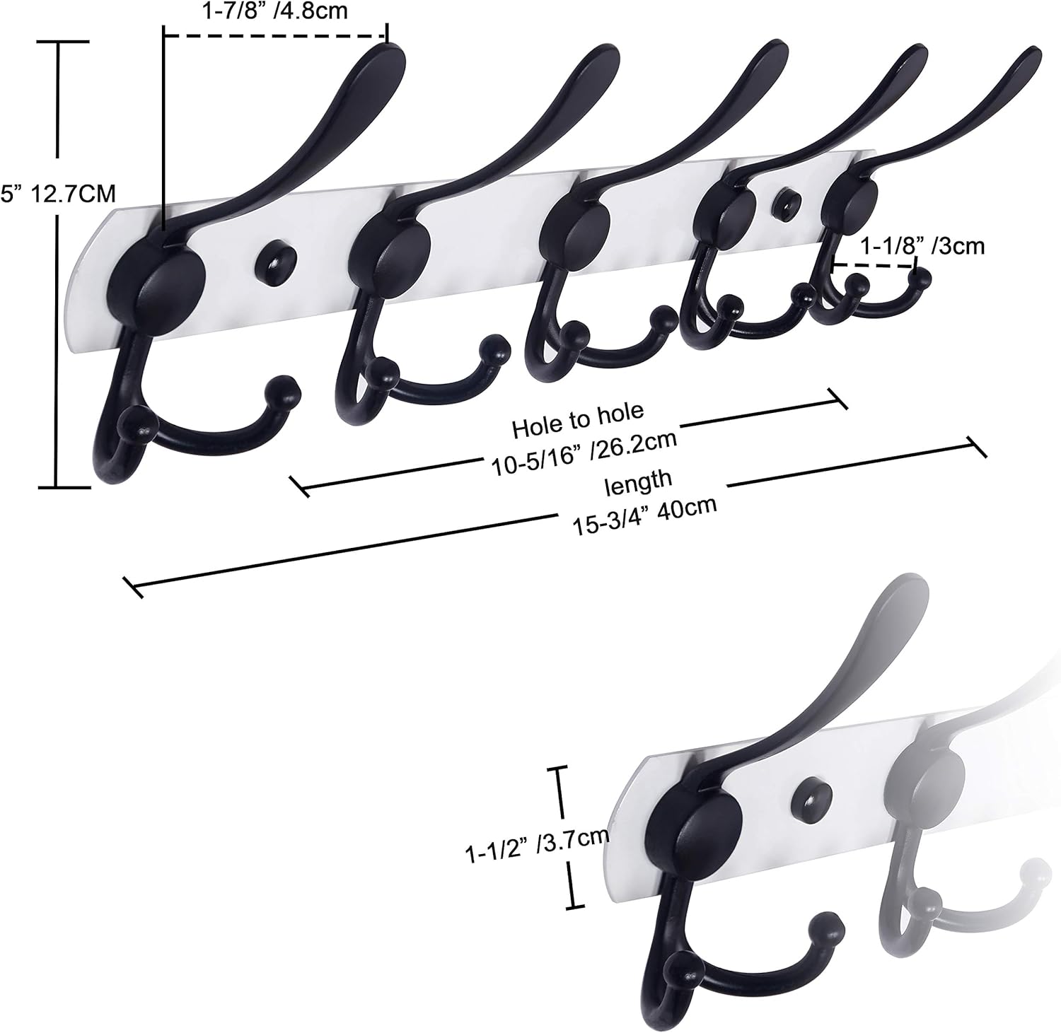 Durable Stylish Metal Coat Rack