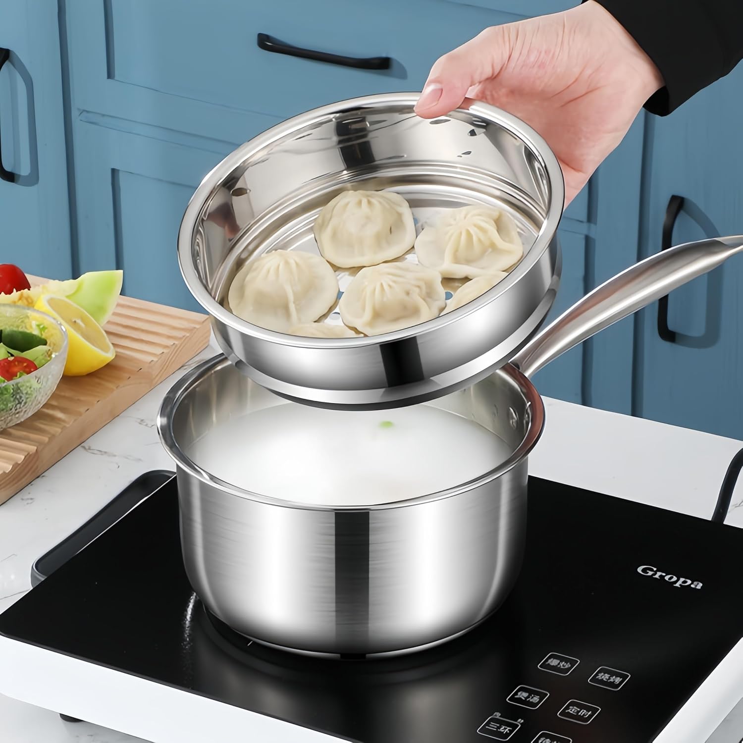 KANGXW 25 Qt Double Boiler