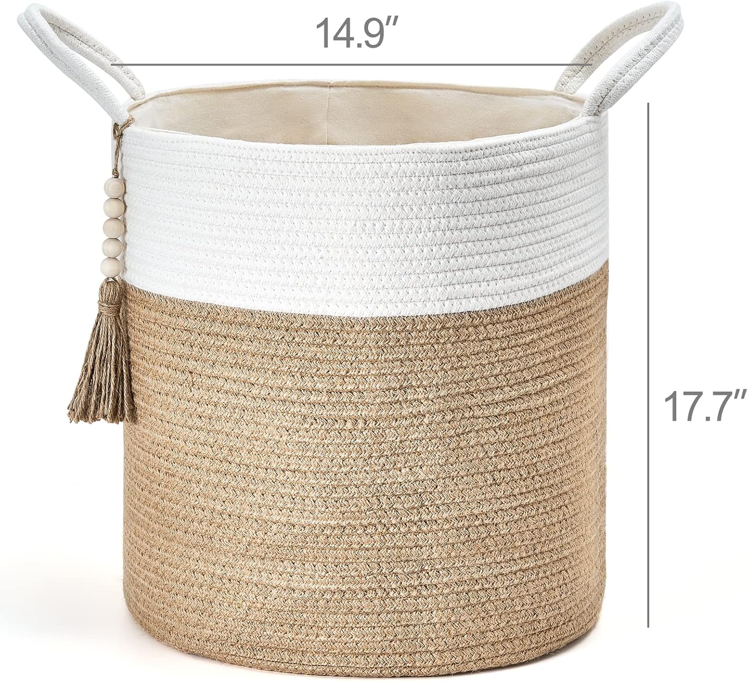 Mkono Decorative Woven Storage Basket