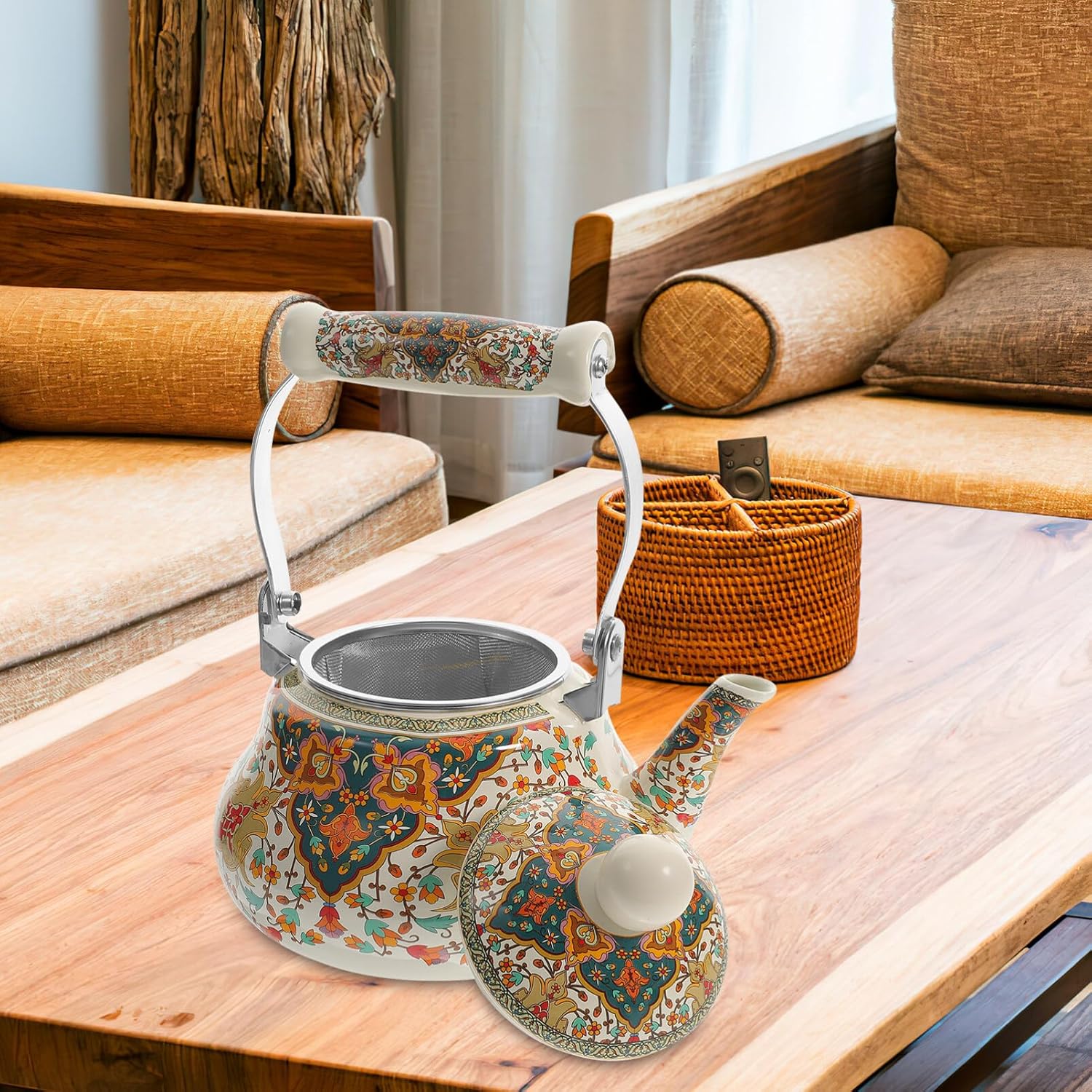 Bristle-Bottom Tea Kettle
